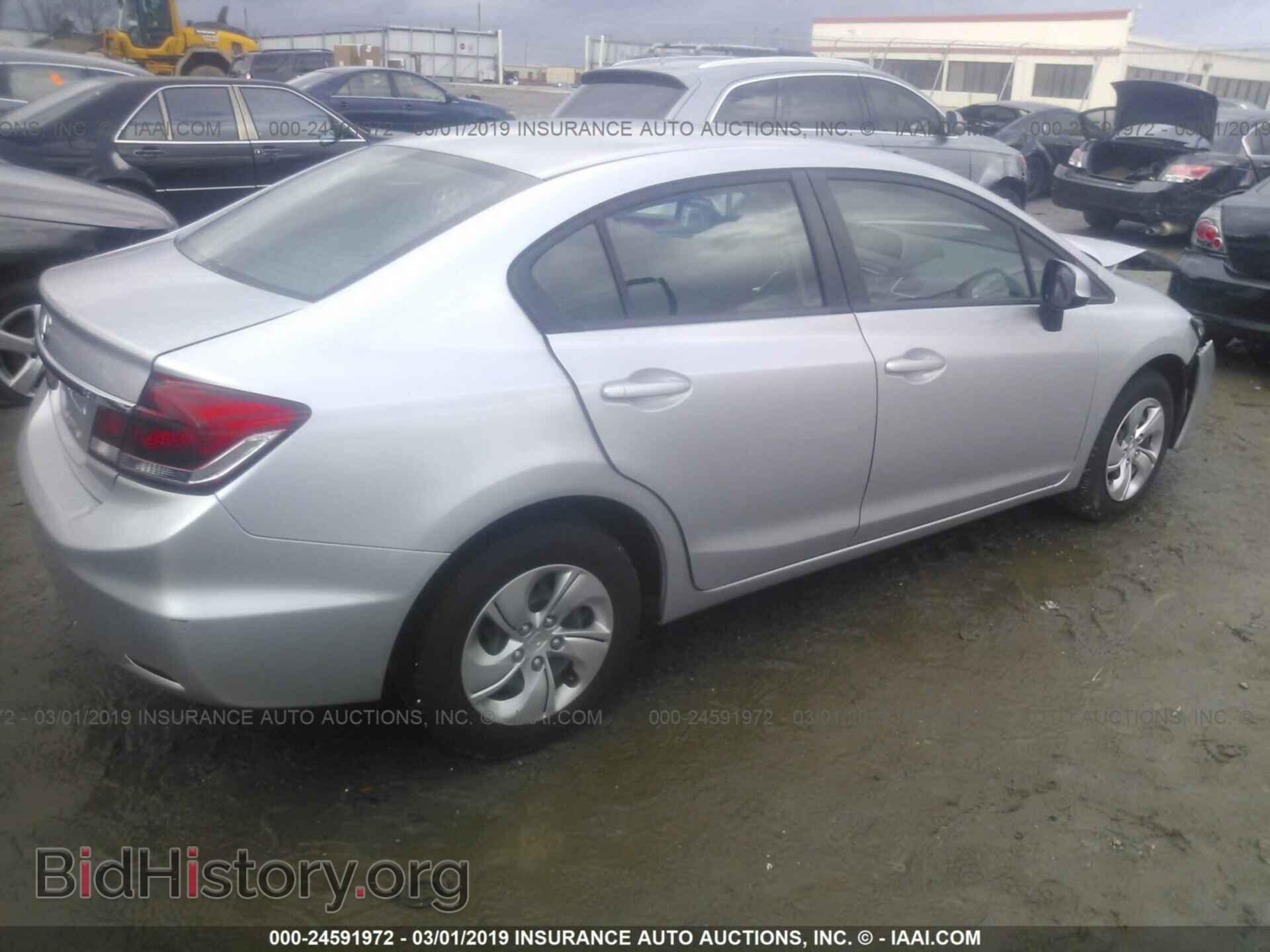 2013 HONDA CIVIC - VIN: 19XFB2F52DE064864 - Фото 4