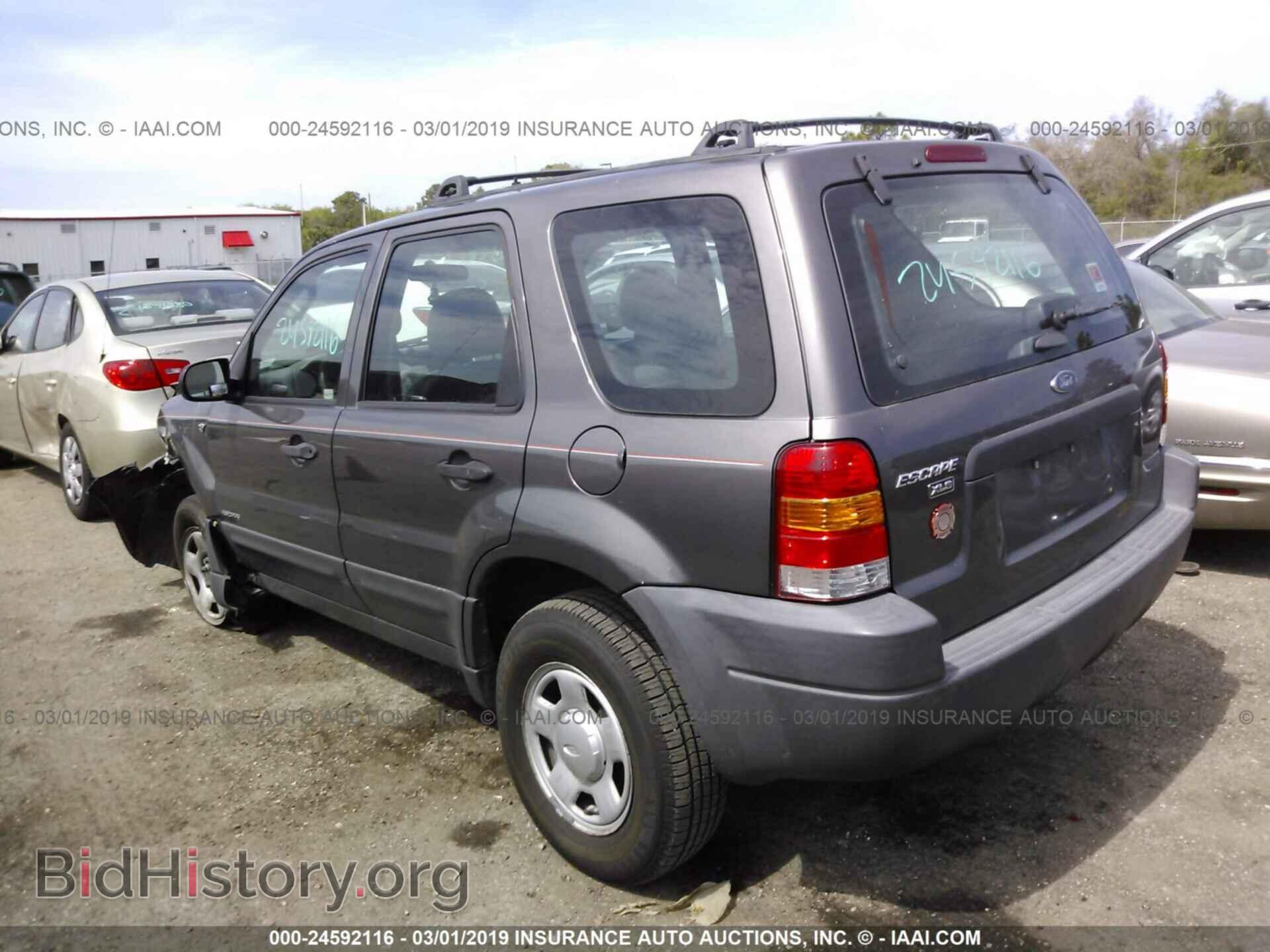 2002 FORD ESCAPE - VIN: 1FMYU01132KD12749 - Фото 3