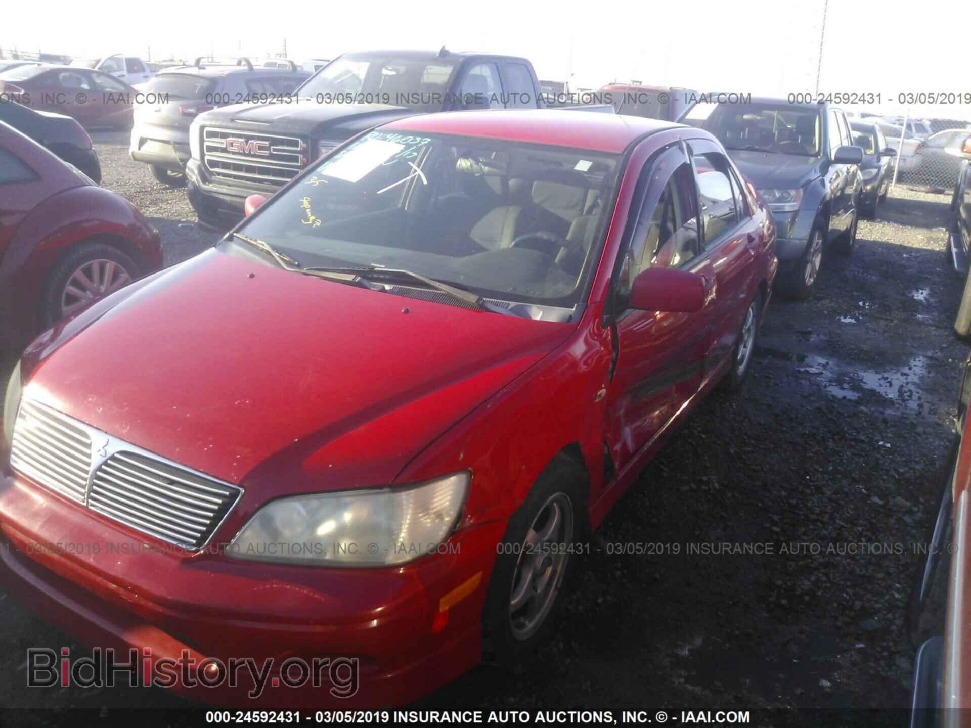 2003 MITSUBISHI LANCER - VIN: JA3AJ86E83U025470 - Фото 2