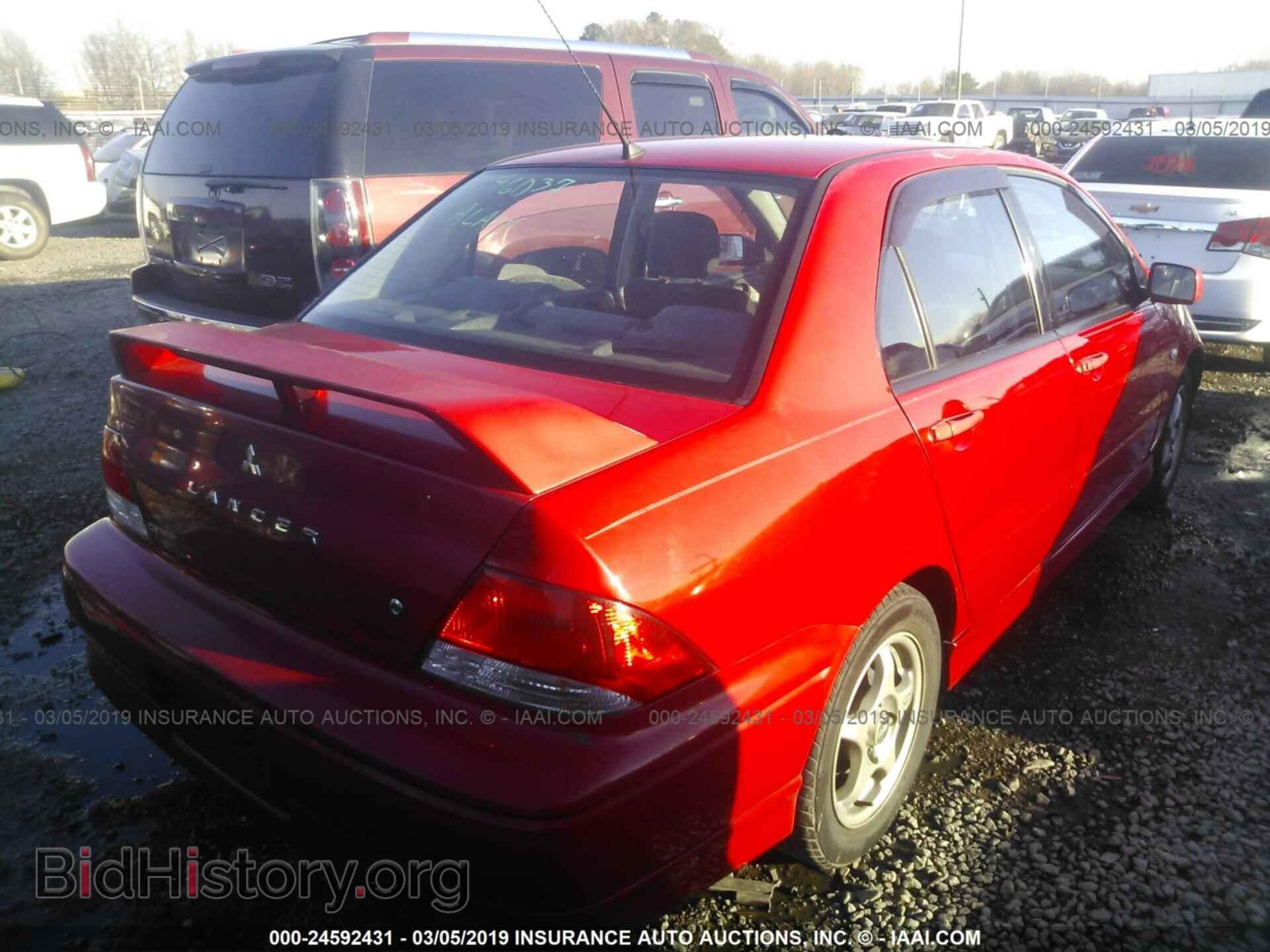 2003 MITSUBISHI LANCER - VIN: JA3AJ86E83U025470 - Фото 4