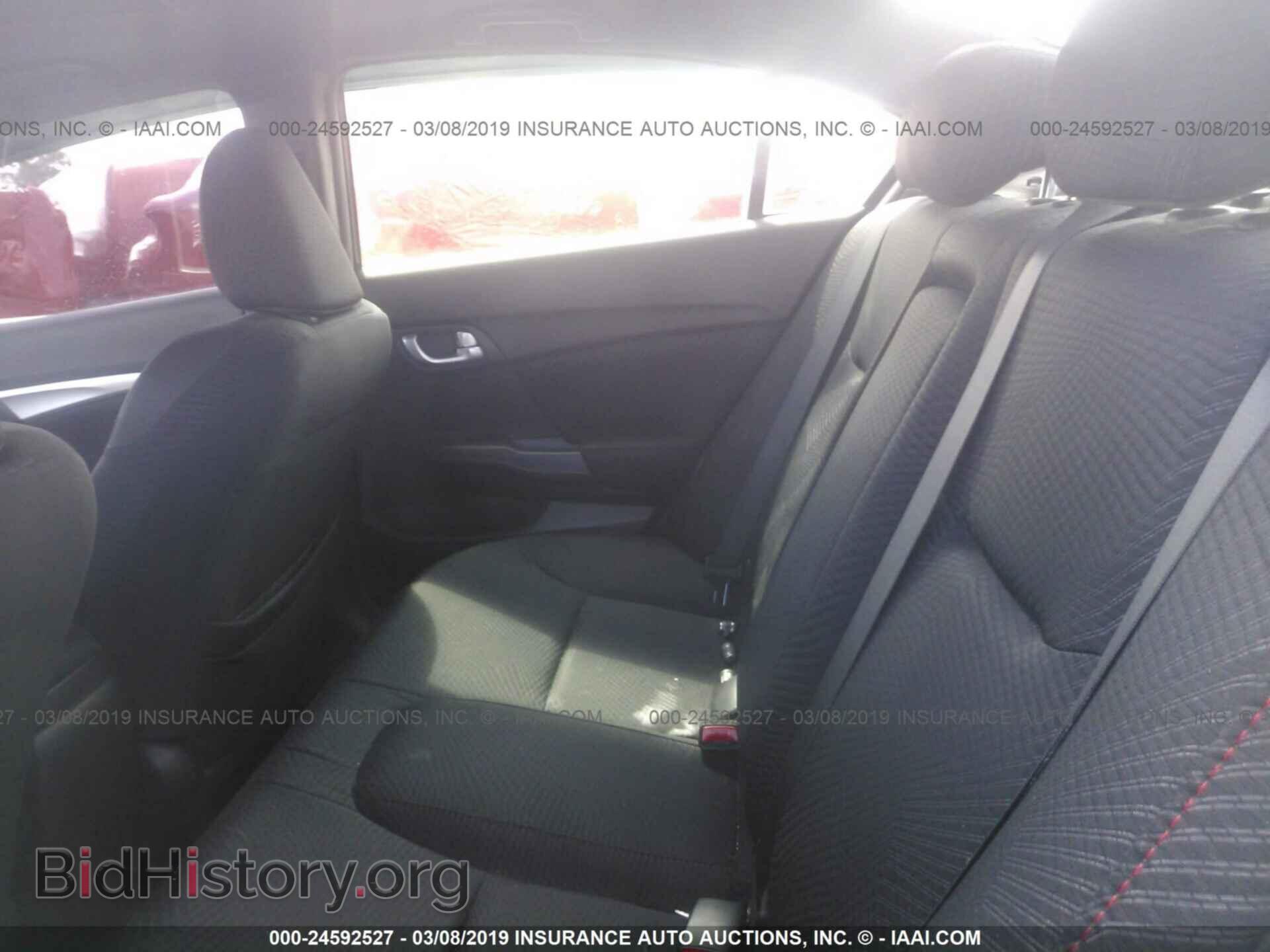2013 HONDA CIVIC - VIN: 2HGFB6E58DH704672 - Фото 8