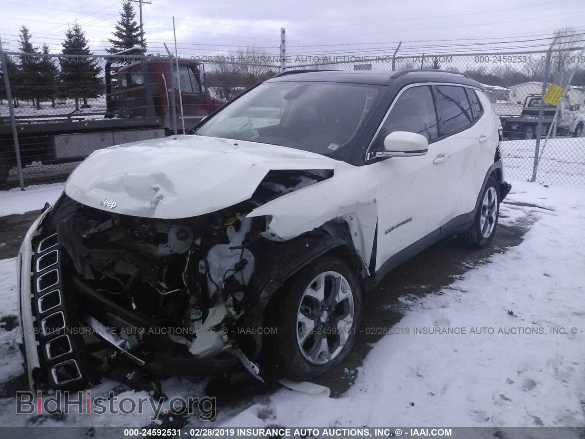 2018 JEEP COMPASS - VIN: 3C4NJDCB6JT360224 - Фото 2