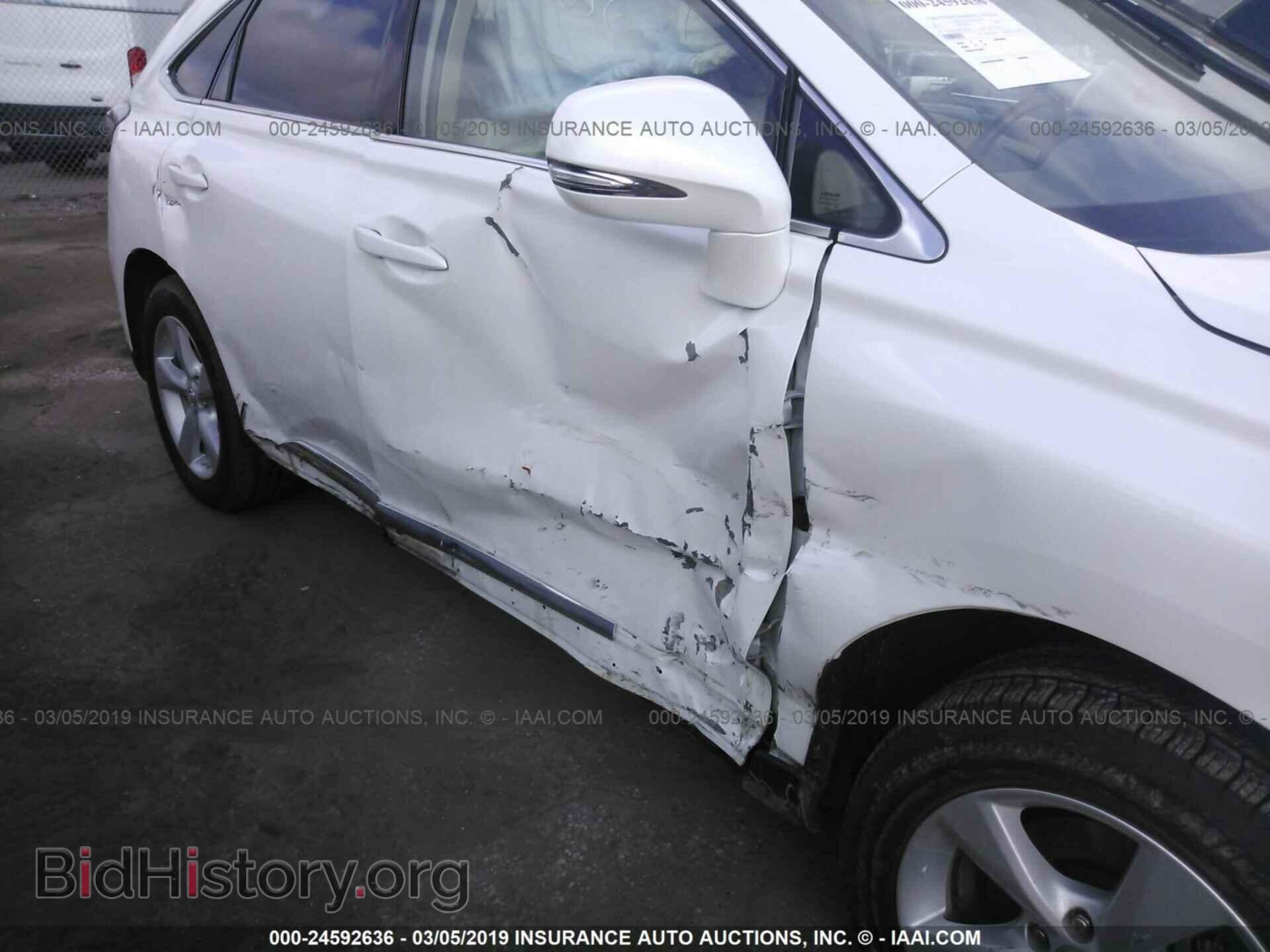 2012 LEXUS RX - VIN: 2T2BK1BA6CC148528 - Фото 6