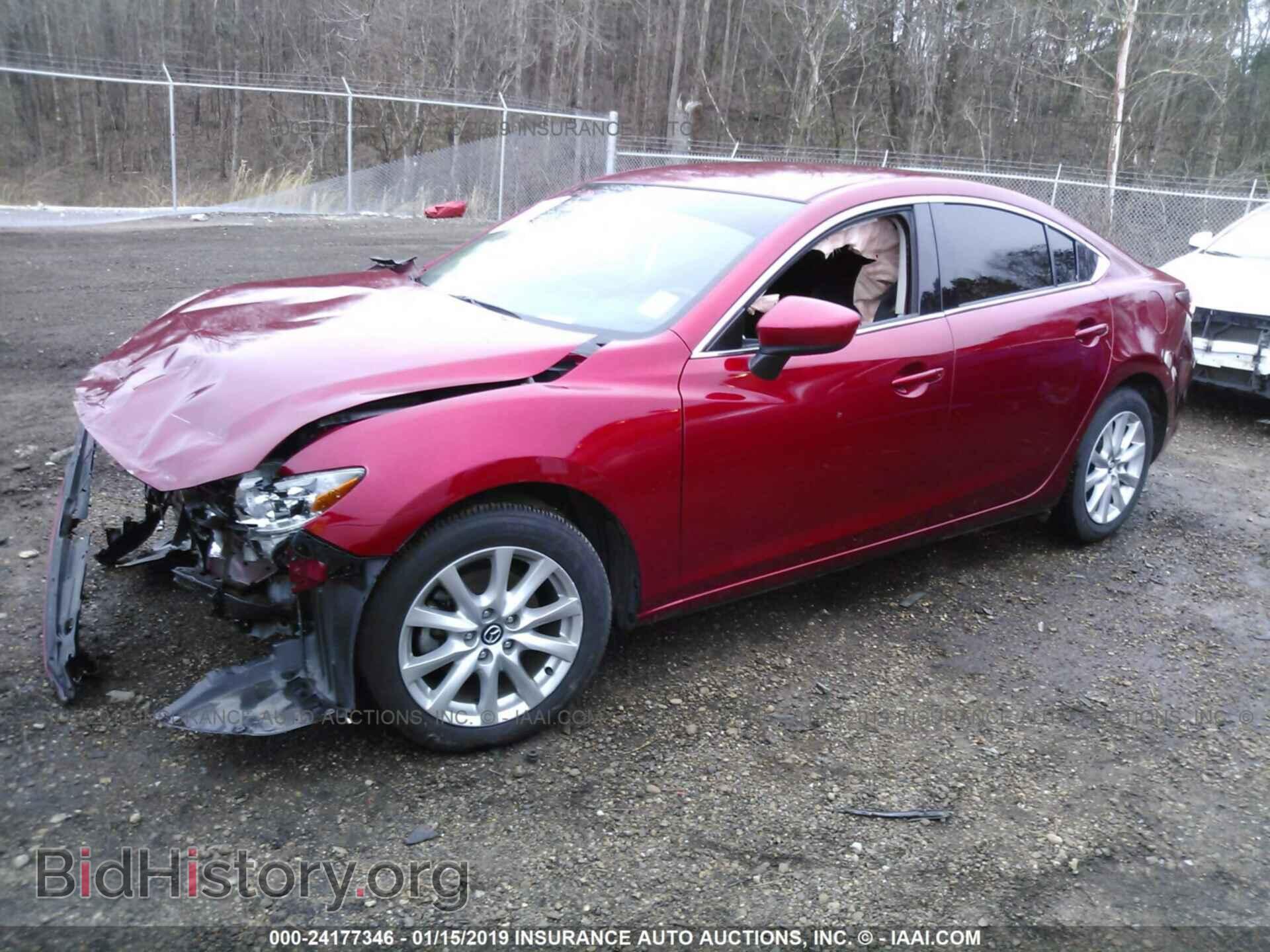2016 MAZDA 6 - VIN: JM1GJ1U5XG1400675 - Фото 2