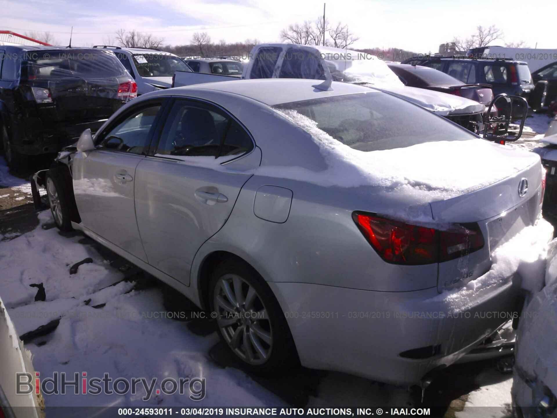 2008 LEXUS IS - VIN: JTHCK262185021898 - Фото 3