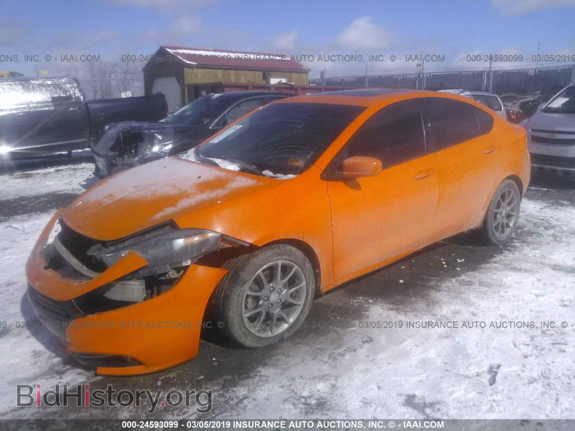 2013 DODGE DART - VIN: 1C3CDFBA8DD343152 - Фото 2