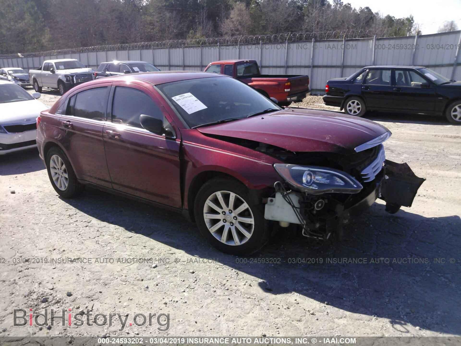 Фотография 1C3CCBBB5CN302667 - CHRYSLER 200 2012