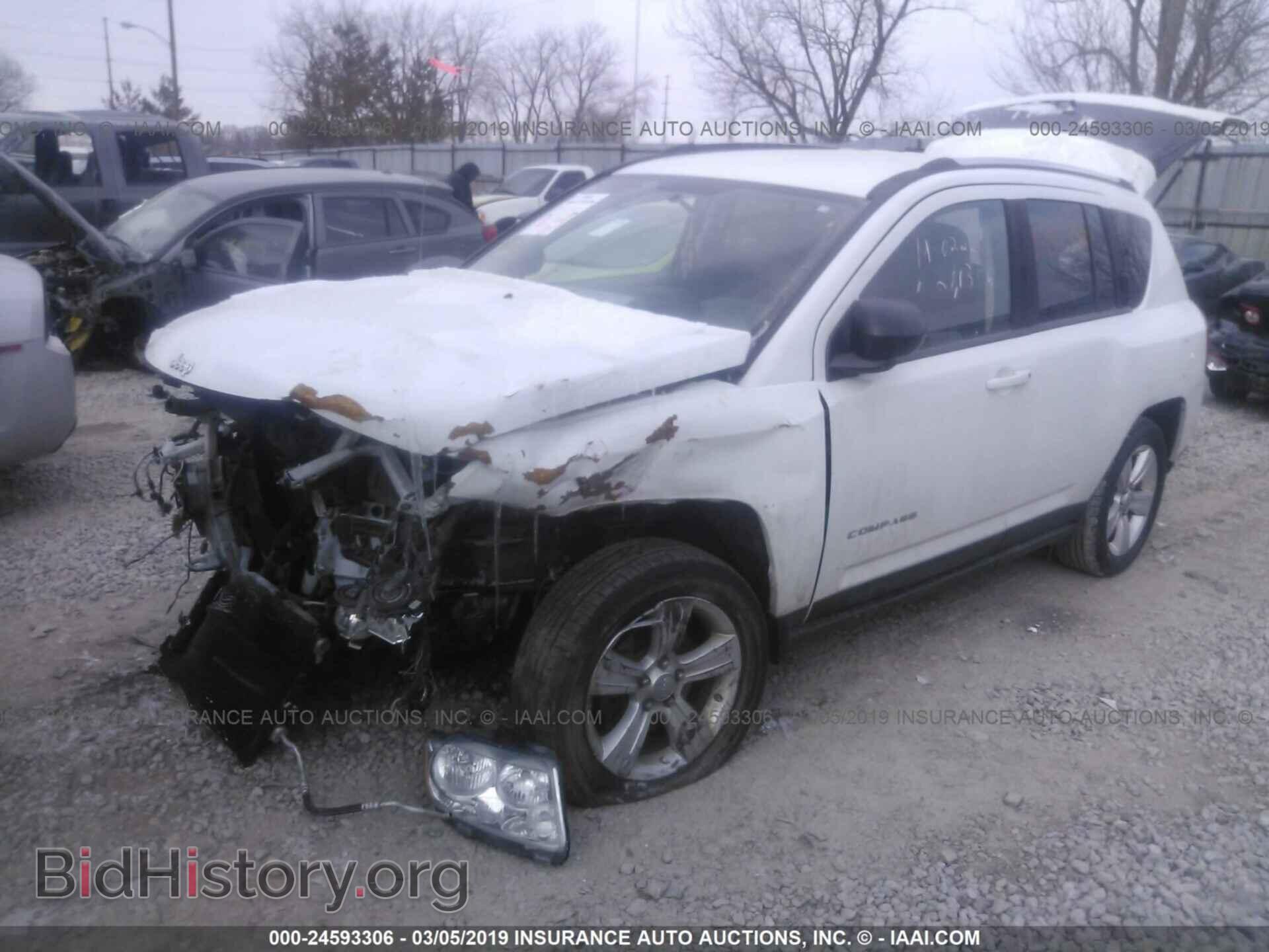 2012 JEEP COMPASS - VIN: 1C4NJCAB0CD648357 - Фото 2