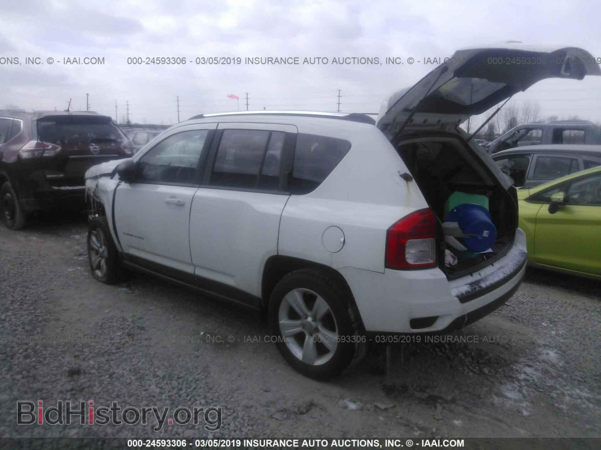 2012 JEEP COMPASS - VIN: 1C4NJCAB0CD648357 - Фото 3
