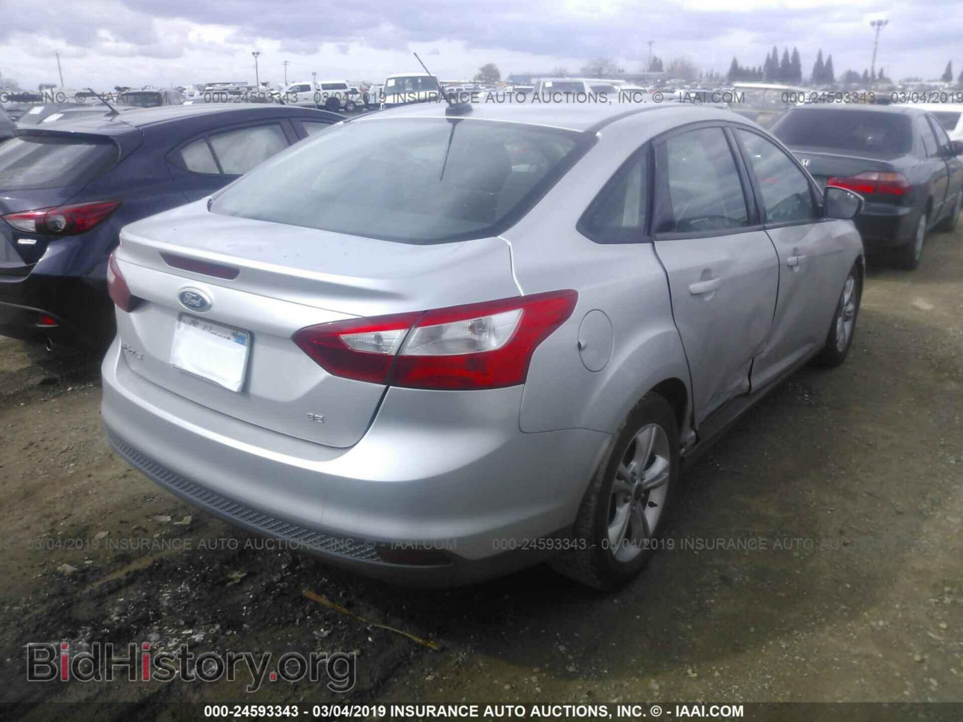 2013 FORD FOCUS - VIN: 1FADP3F25DL309299 - Фото 4