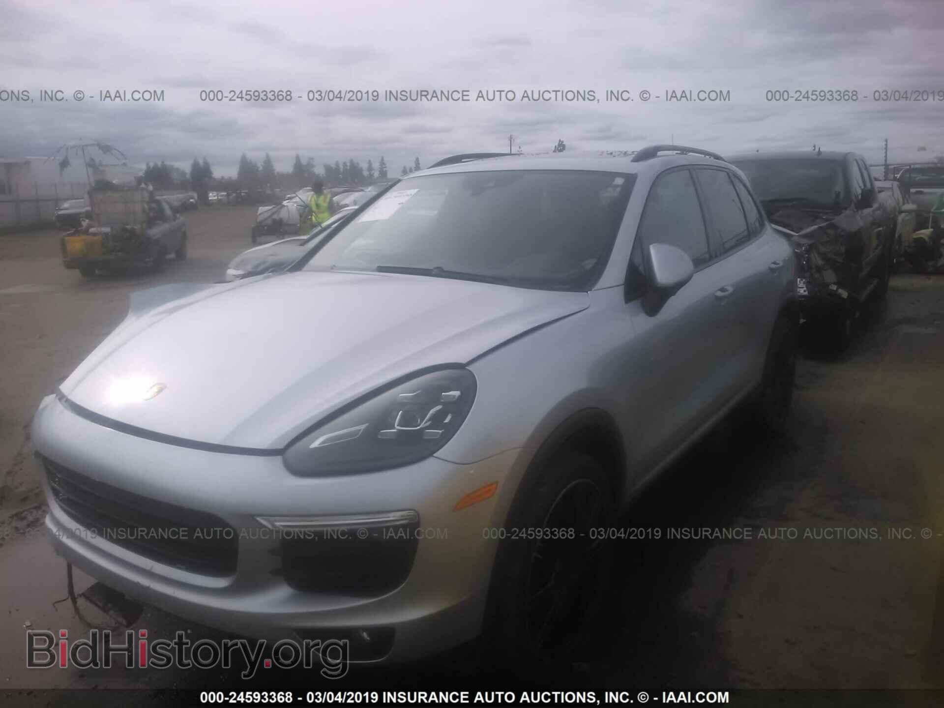 2015 PORSCHE CAYENNE - VIN: WP1AB2A2XFLA58083 - Фото 2