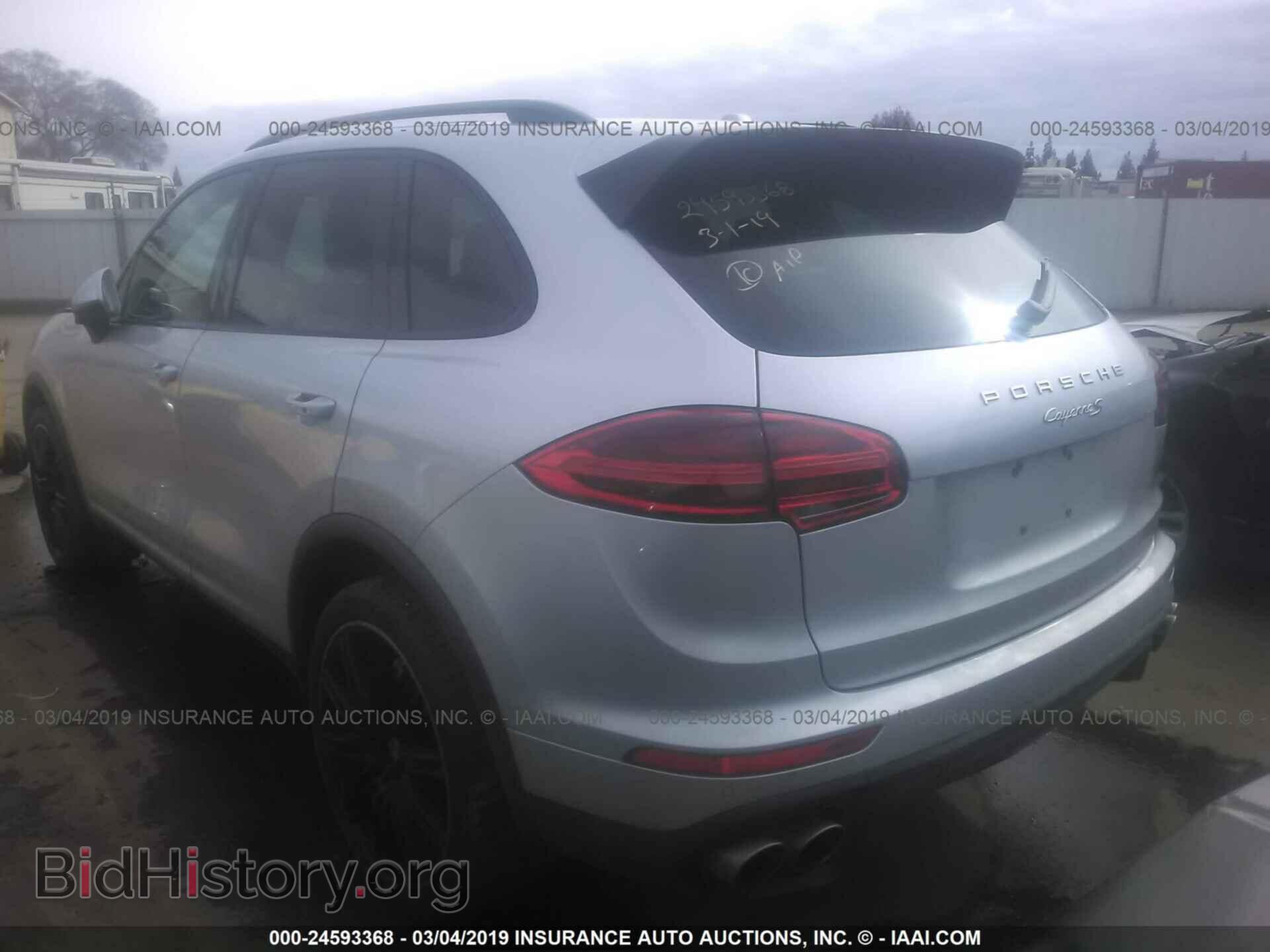 2015 PORSCHE CAYENNE - VIN: WP1AB2A2XFLA58083 - Фото 3