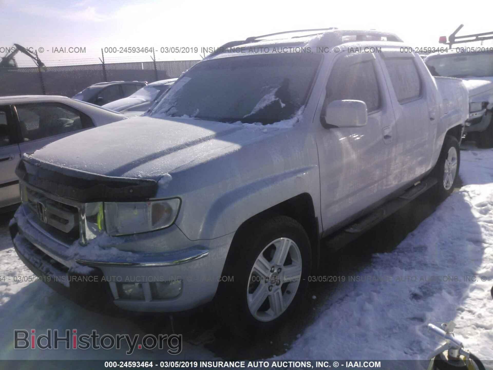 2011 HONDA RIDGELINE - VIN: 5FPYK1F5XBB002274 - Фото 2