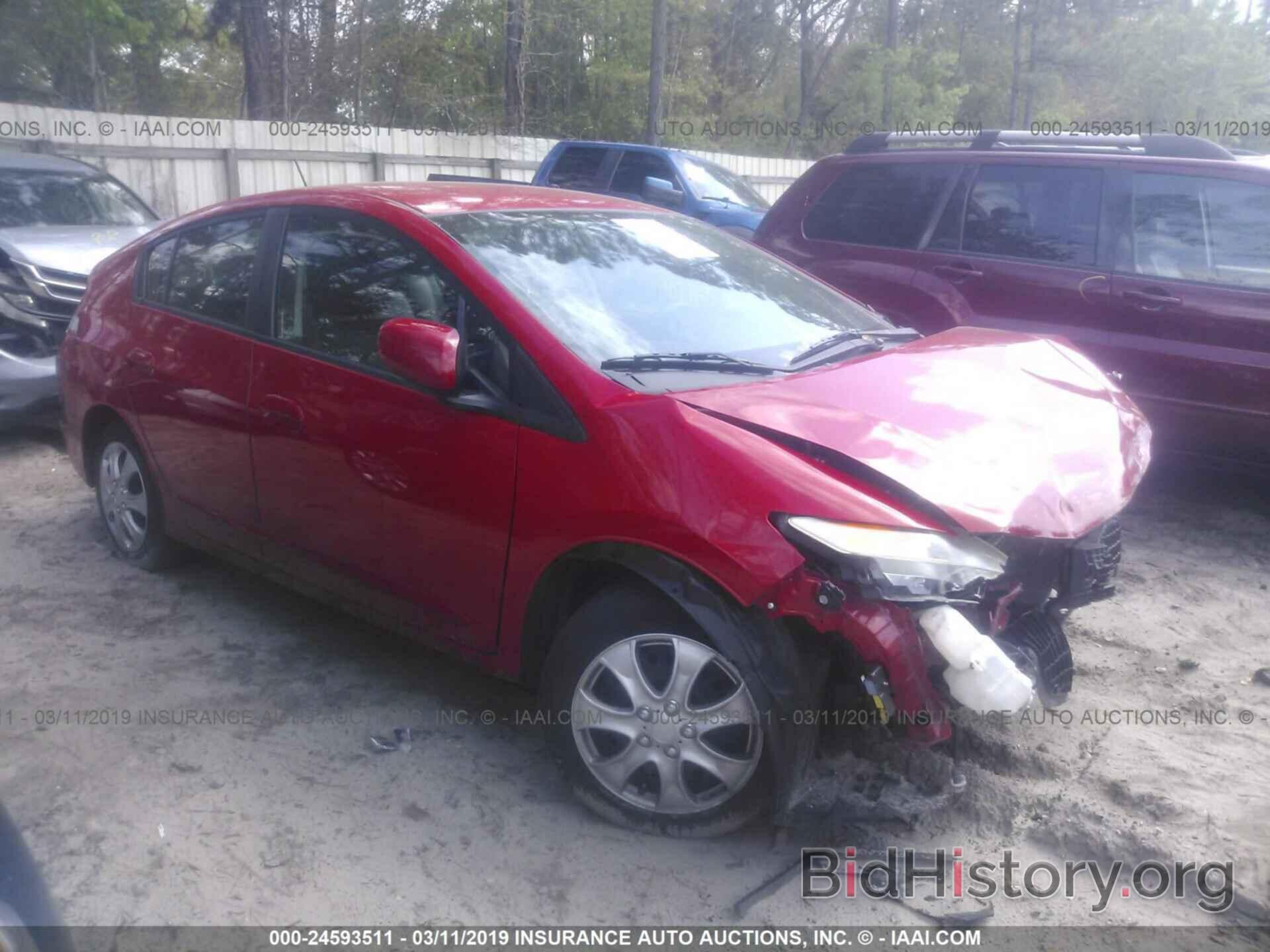 Photo JHMZE2H58CS001585 - HONDA INSIGHT 2012