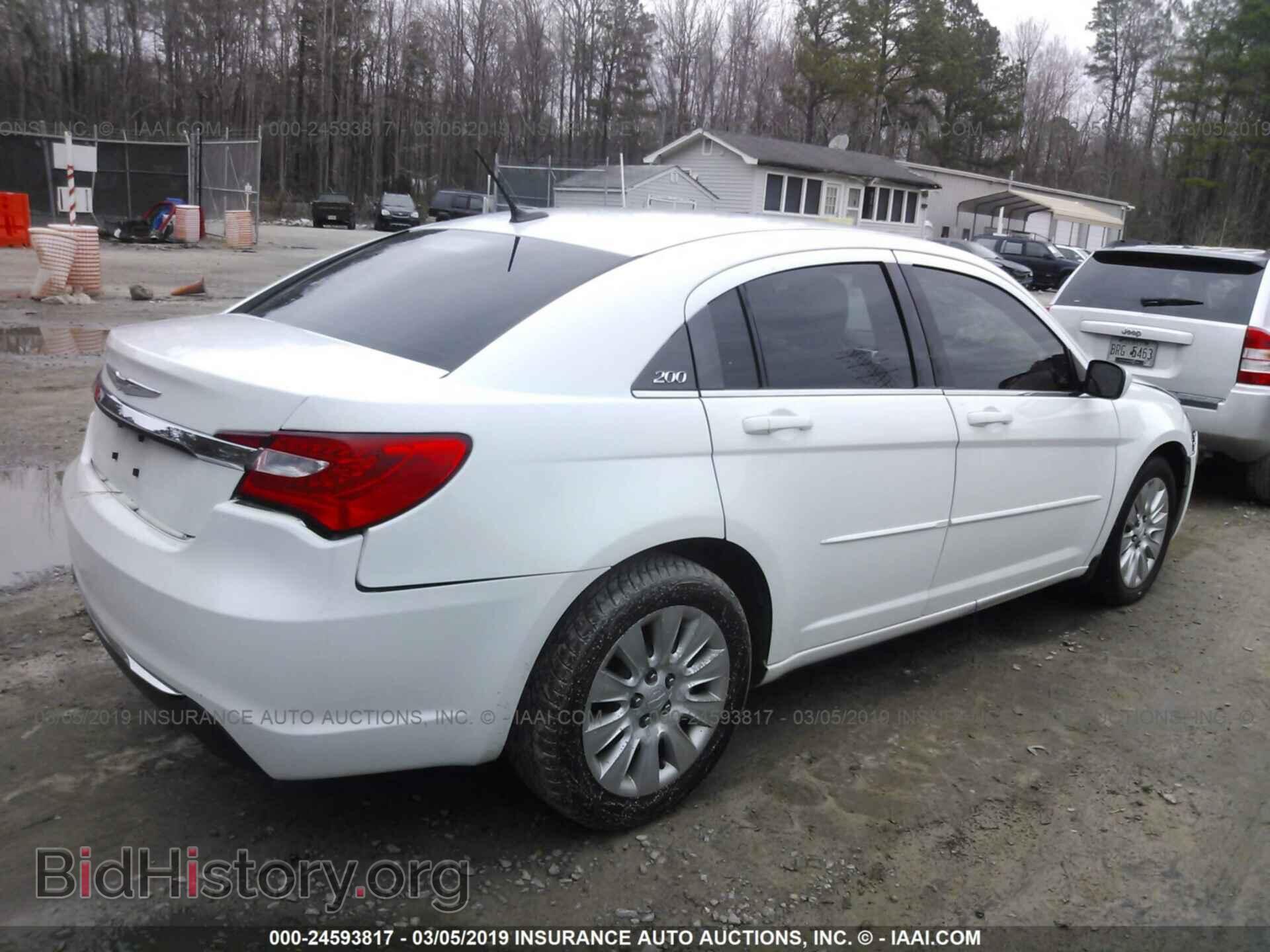 2012 CHRYSLER 200 - VIN: 1C3CCBABXCN271871 - Фото 4