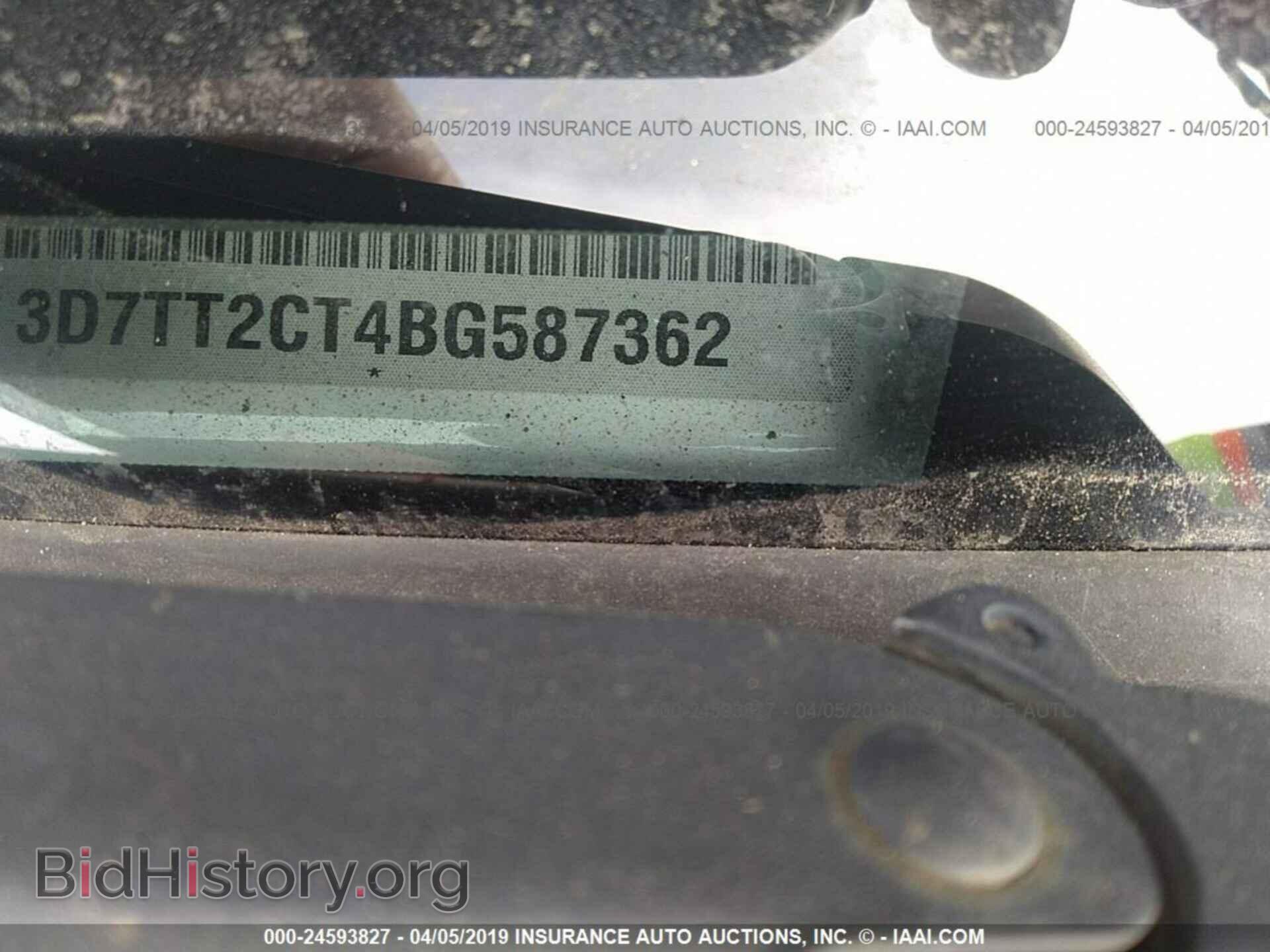 2011 DODGE RAM 2500 - VIN: 3D7TT2CT4BG587362 - Фото 9