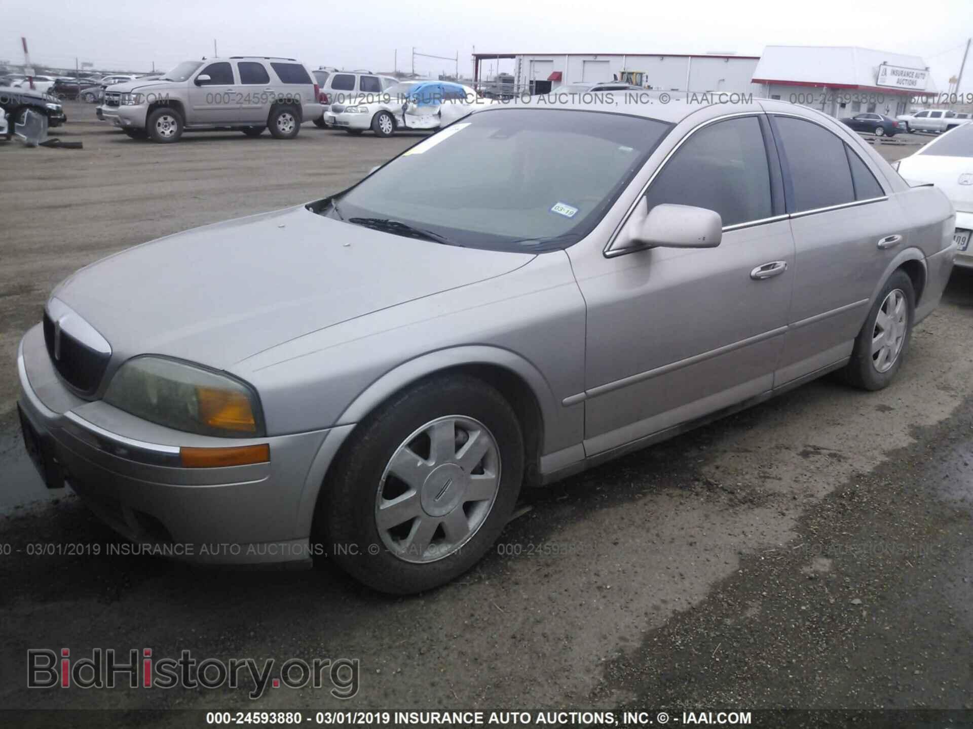 2002 LINCOLN LS - VIN: 1LNHM87A42Y677895 - Фото 2