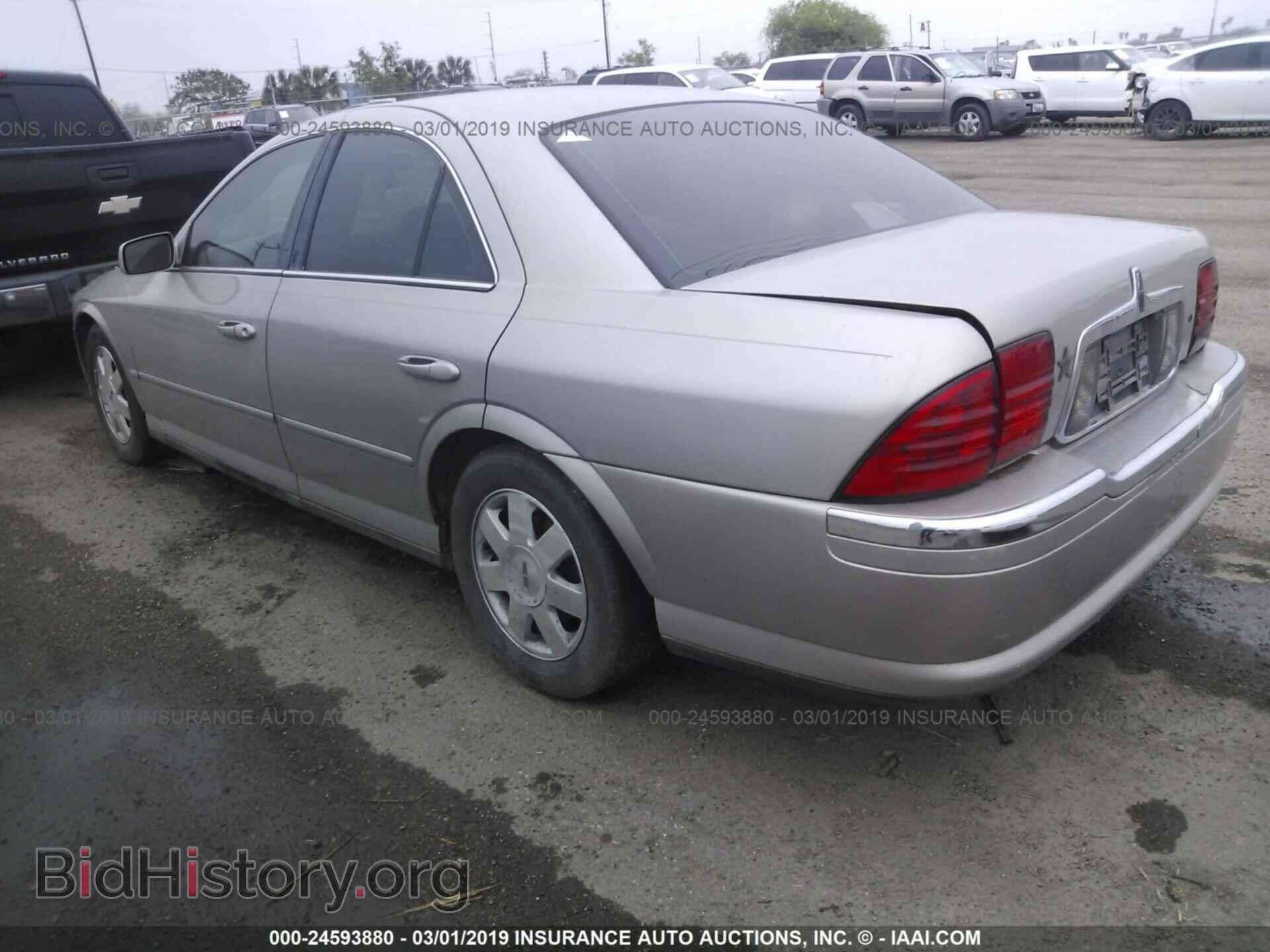 2002 LINCOLN LS - VIN: 1LNHM87A42Y677895 - Фото 3