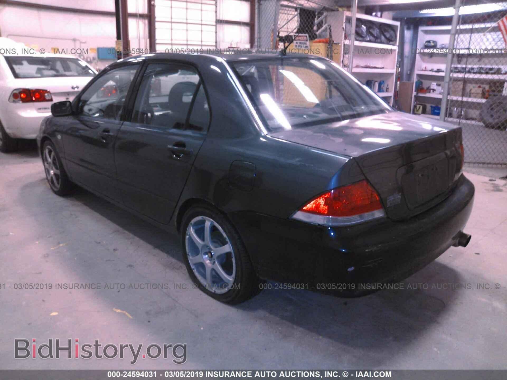 2004 MITSUBISHI LANCER - VIN: JA3AJ26E14U060656 - Photo 3