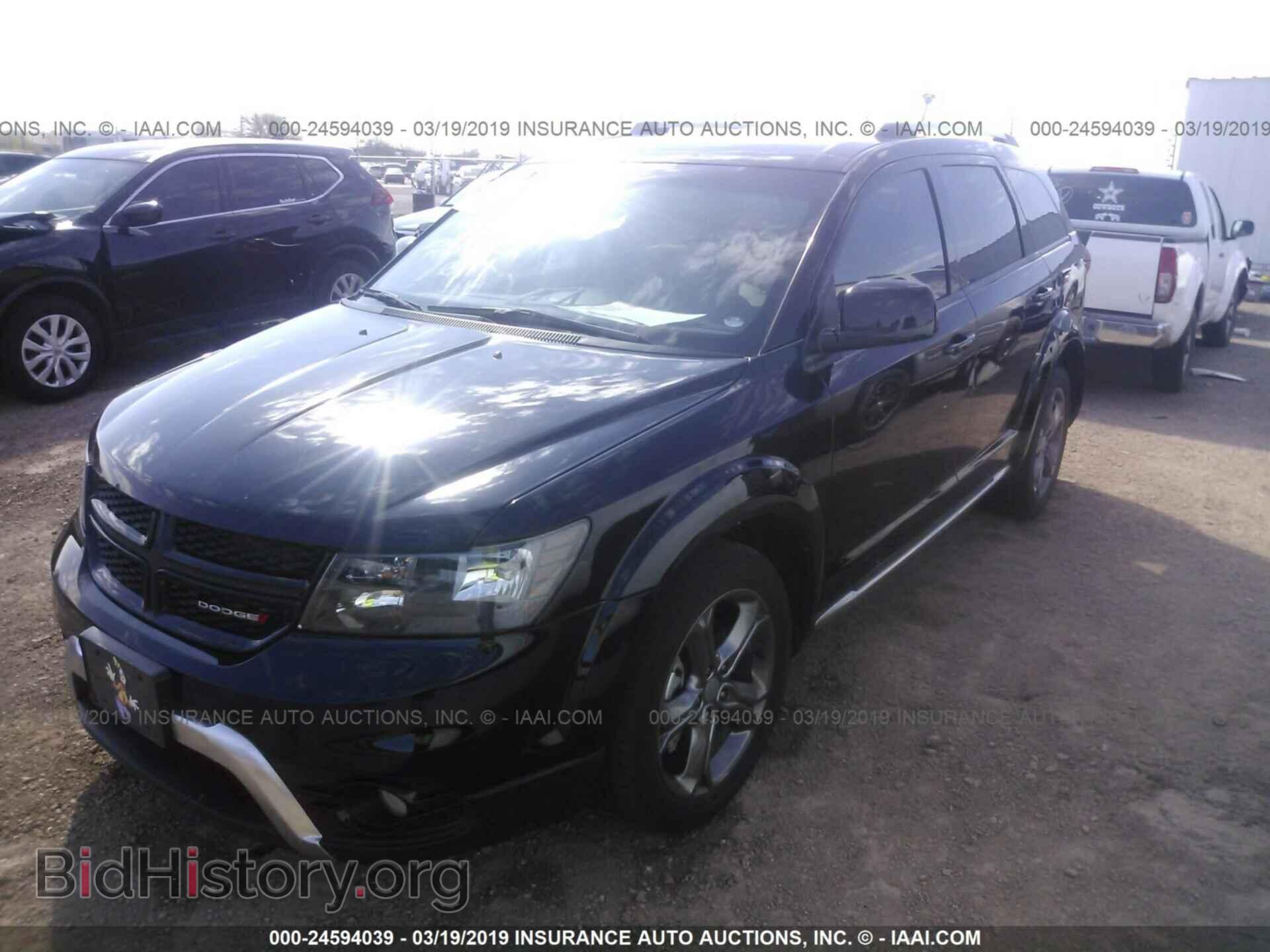 2017 DODGE JOURNEY - VIN: 3C4PDCGGXHT518543 - Фото 2