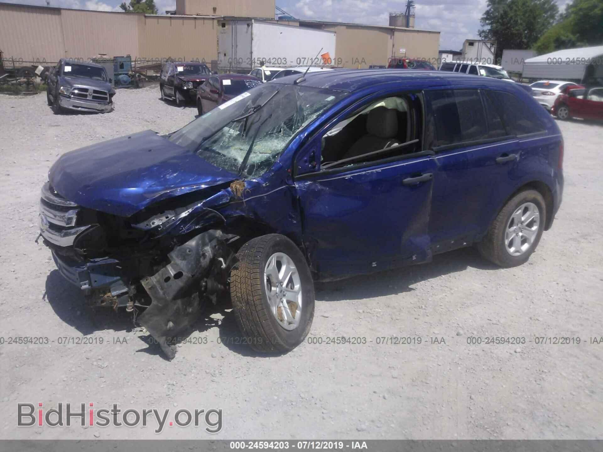 2013 FORD EDGE - VIN: 2FMDK3G94DBC59303 - Фото 2