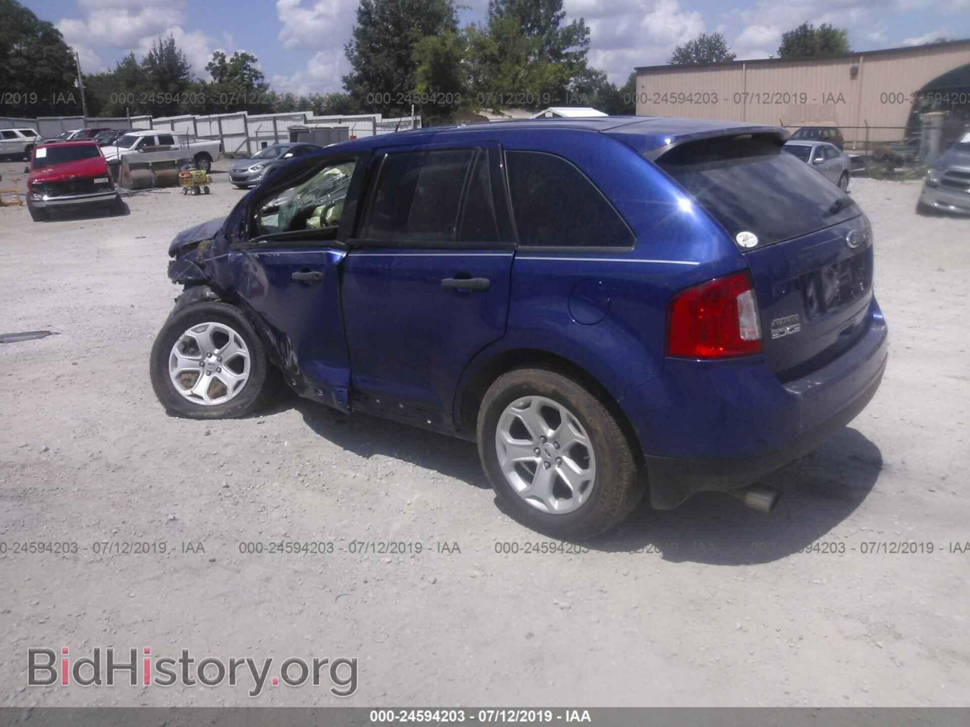 2013 FORD EDGE - VIN: 2FMDK3G94DBC59303 - Фото 3
