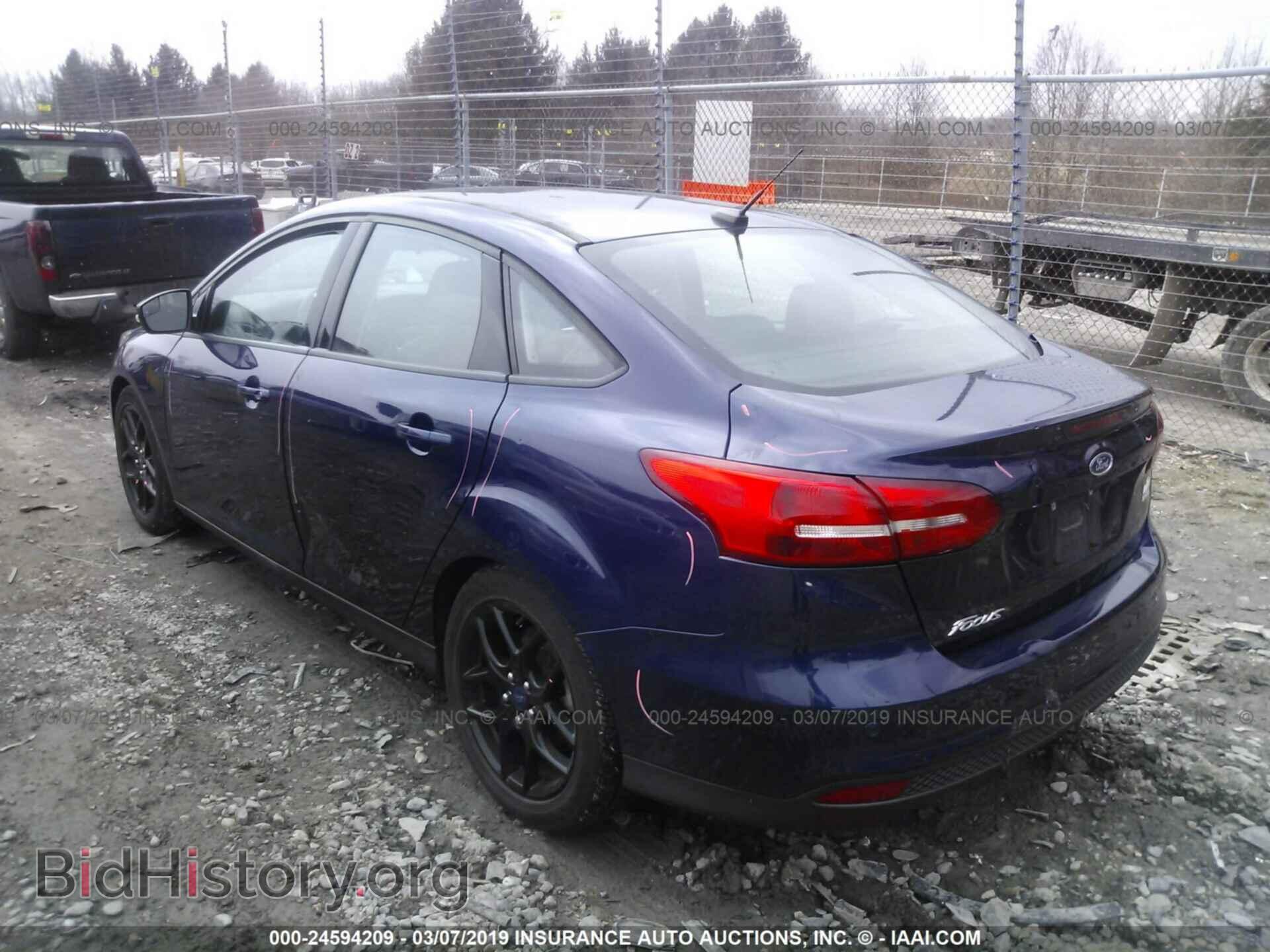2016 FORD FOCUS - VIN: 1FADP3F24GL232400 - Фото 3