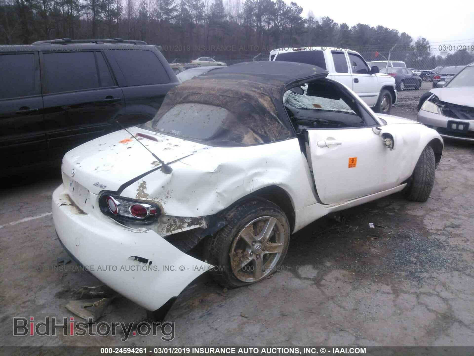 2006 MAZDA MX-5 MIATA - VIN: JM1NC25F760108520 - Фото 4
