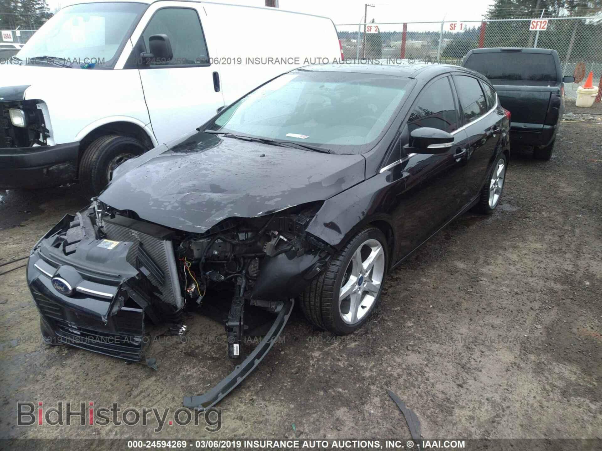 2014 FORD FOCUS - VIN: 1FADP3N20EL170377 - Фото 2