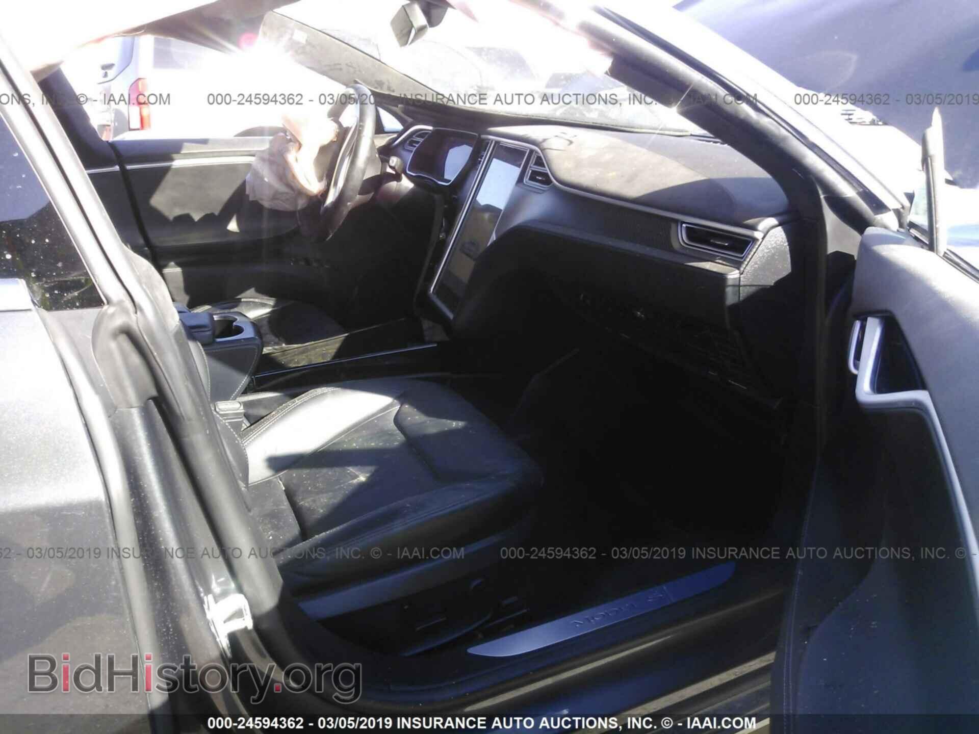 2015 TESLA MODEL S - VIN: 5YJSA1H20FF093887 - Фото 5