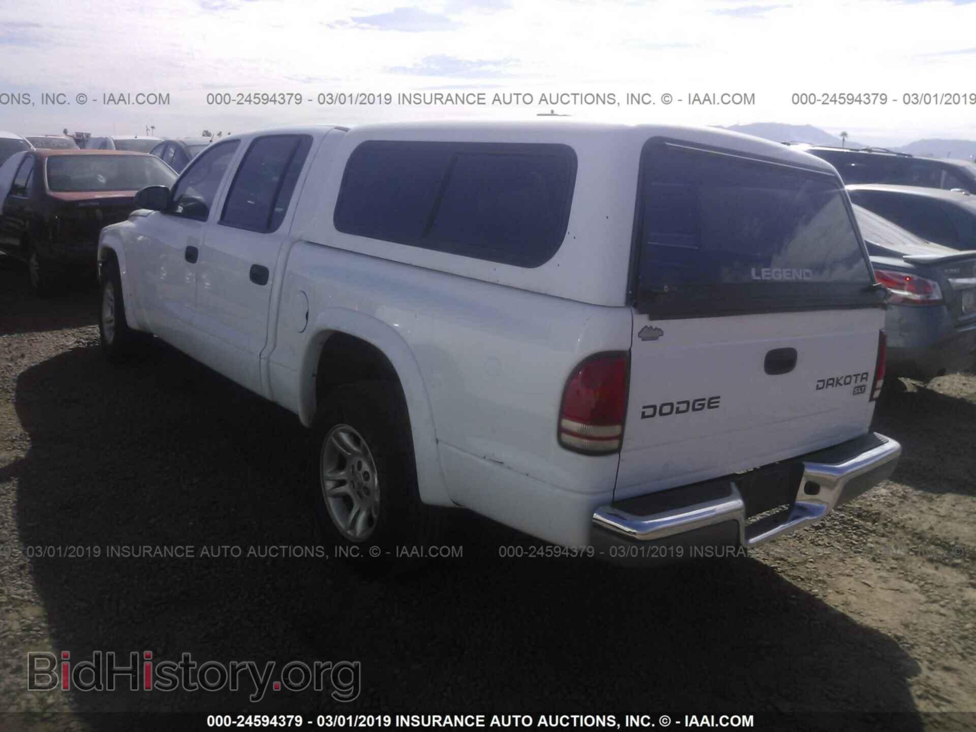 2003 DODGE DAKOTA - VIN: 1D7HL48X13S190294 - Фото 3