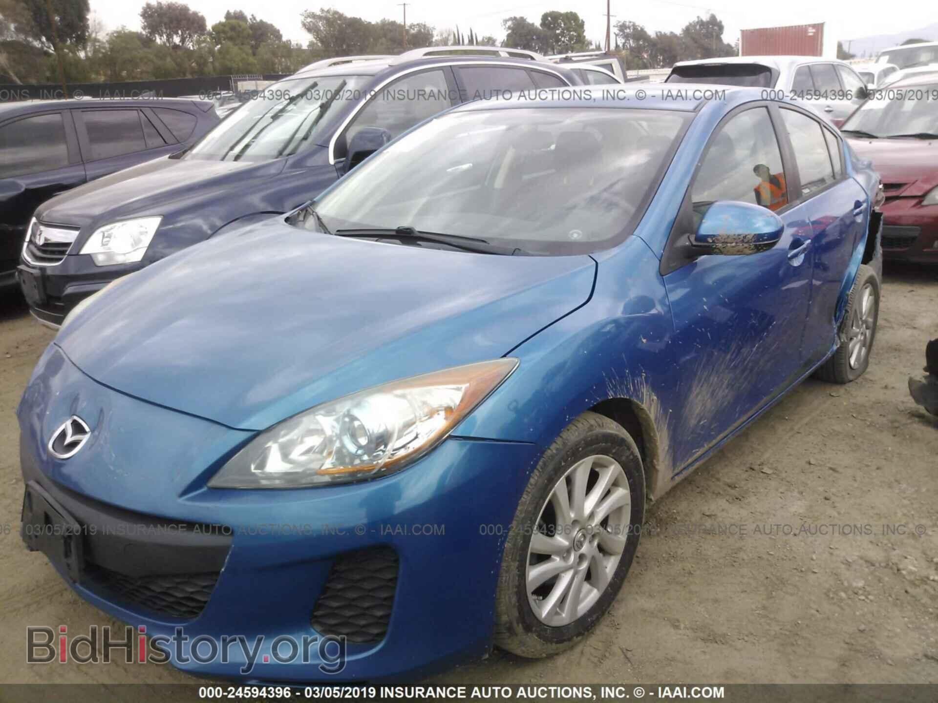 2012 MAZDA 3 - VIN: JM1BL1V84C1628484 - Фото 2
