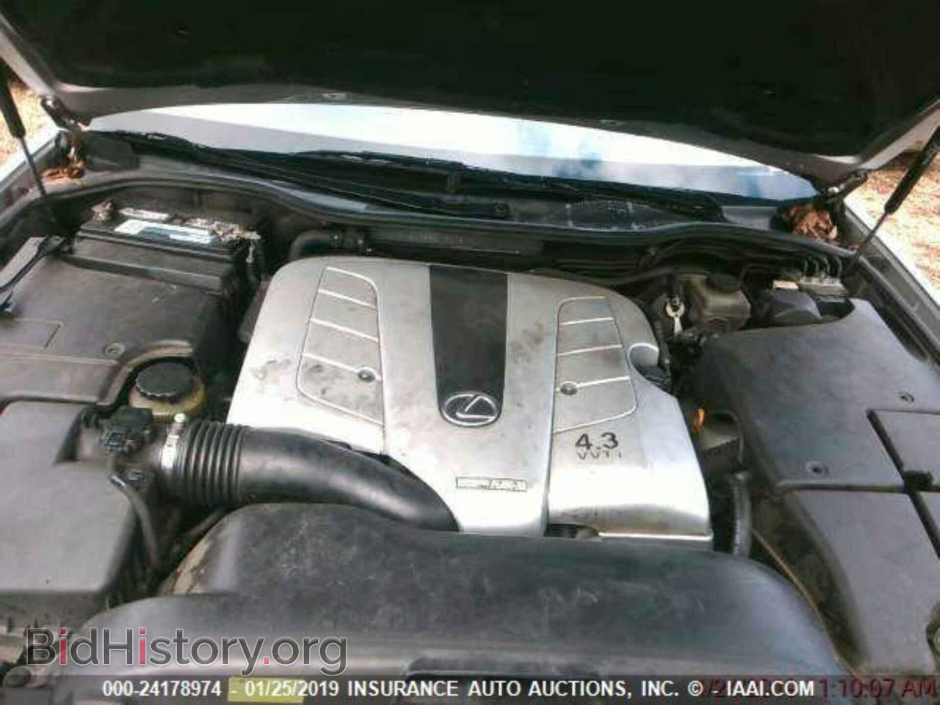 2005 LEXUS LS - VIN: JTHBN36F550180721 - Photo 10