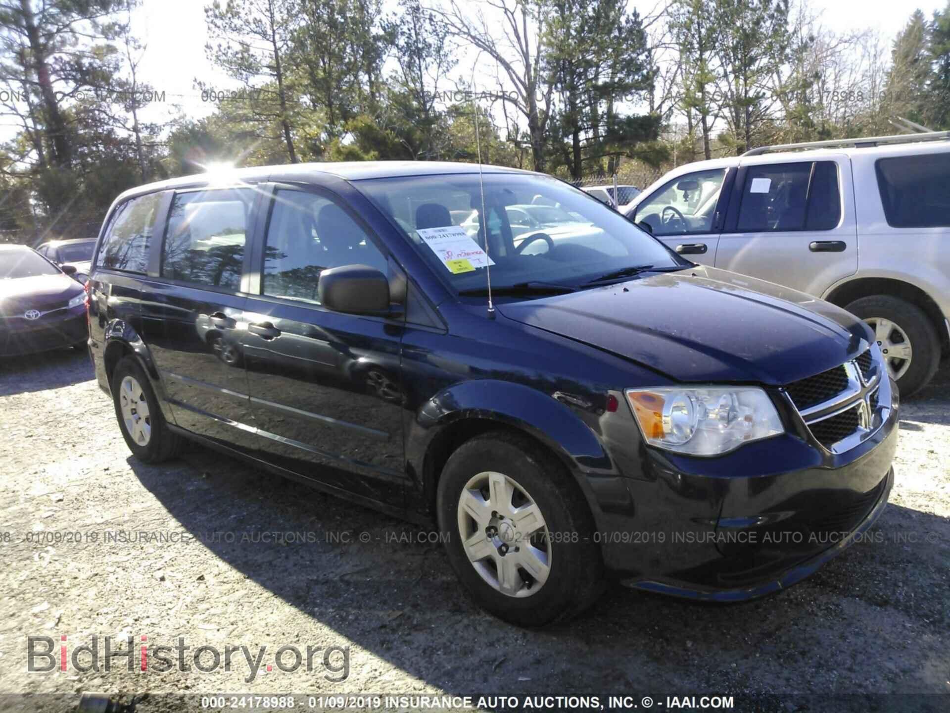 Photo 2C4RDGBG8DR586487 - DODGE GRAND CARAVAN 2013