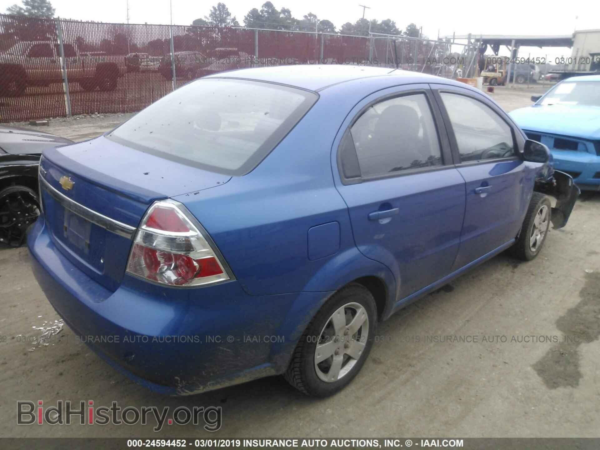2011 CHEVROLET AVEO - VIN: KL1TD5DE6BB135048 - Фото 4