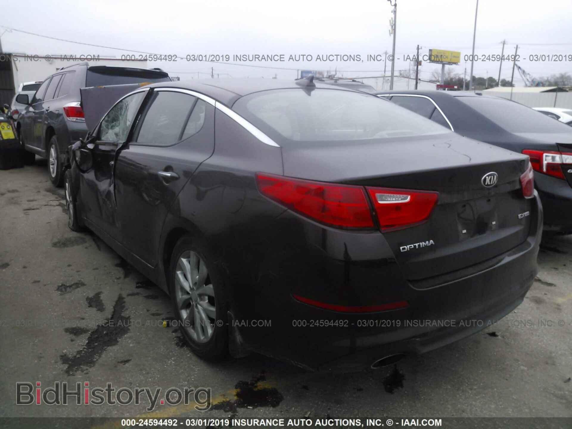 2014 KIA OPTIMA - VIN: 5XXGN4A7XEG272323 - Фото 3