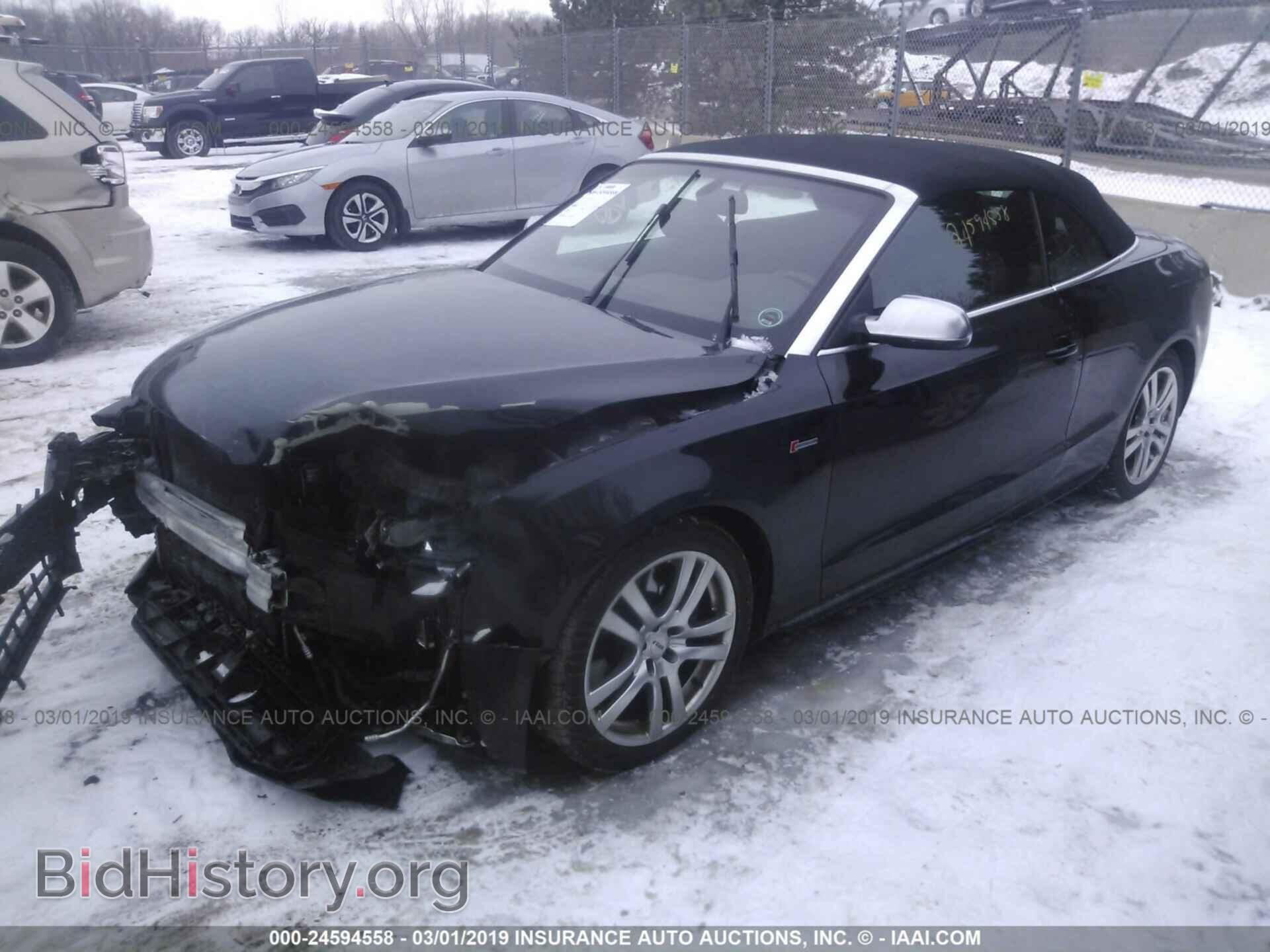 2014 AUDI S5 - VIN: WAUCGAFH3EN003784 - Фото 2