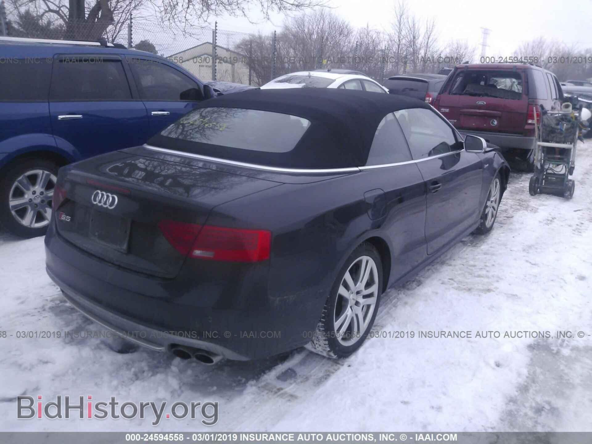 2014 AUDI S5 - VIN: WAUCGAFH3EN003784 - Фото 4