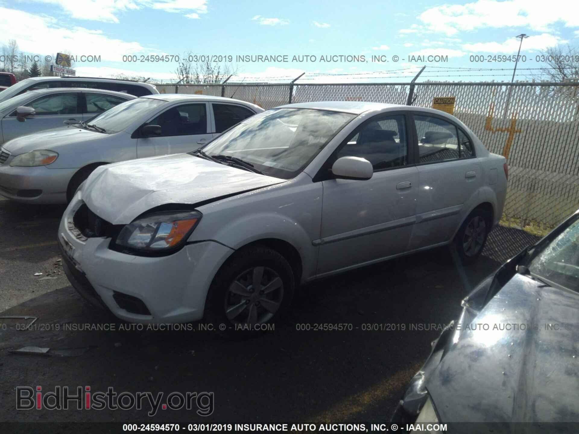 2011 KIA RIO - VIN: KNADH4A36B6848875 - Фото 2