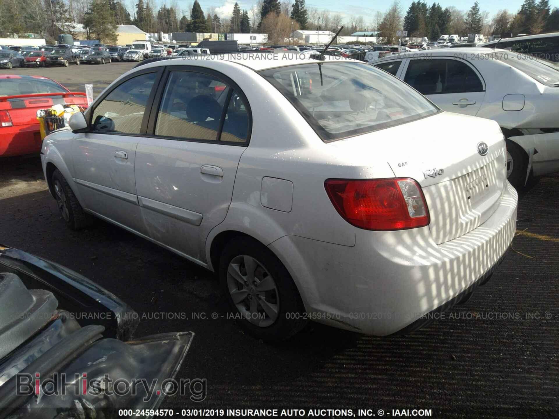 2011 KIA RIO - VIN: KNADH4A36B6848875 - Фото 3