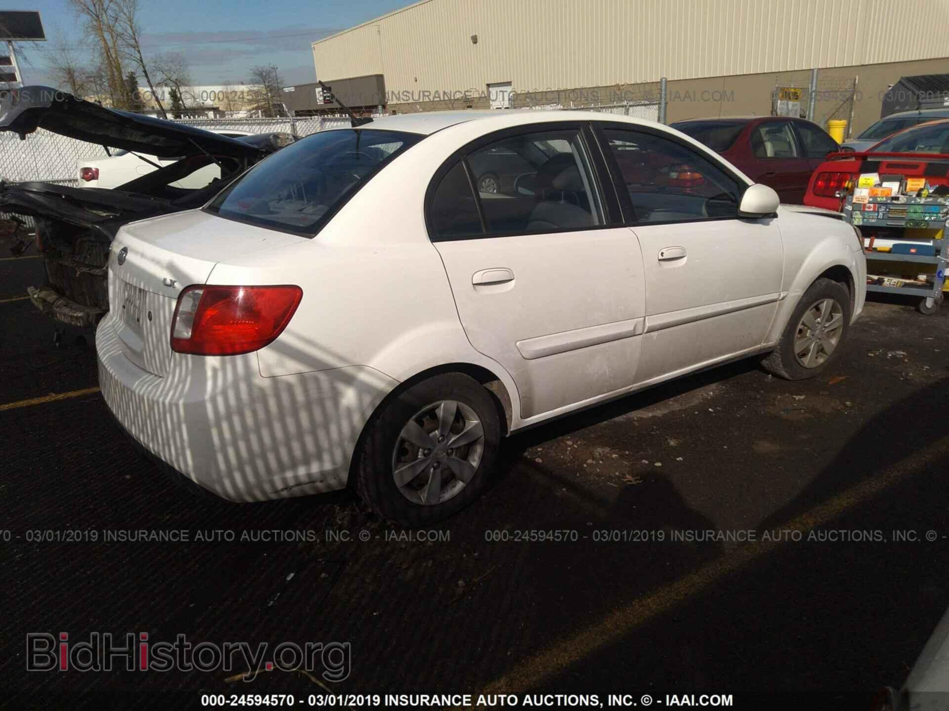 2011 KIA RIO - VIN: KNADH4A36B6848875 - Фото 4