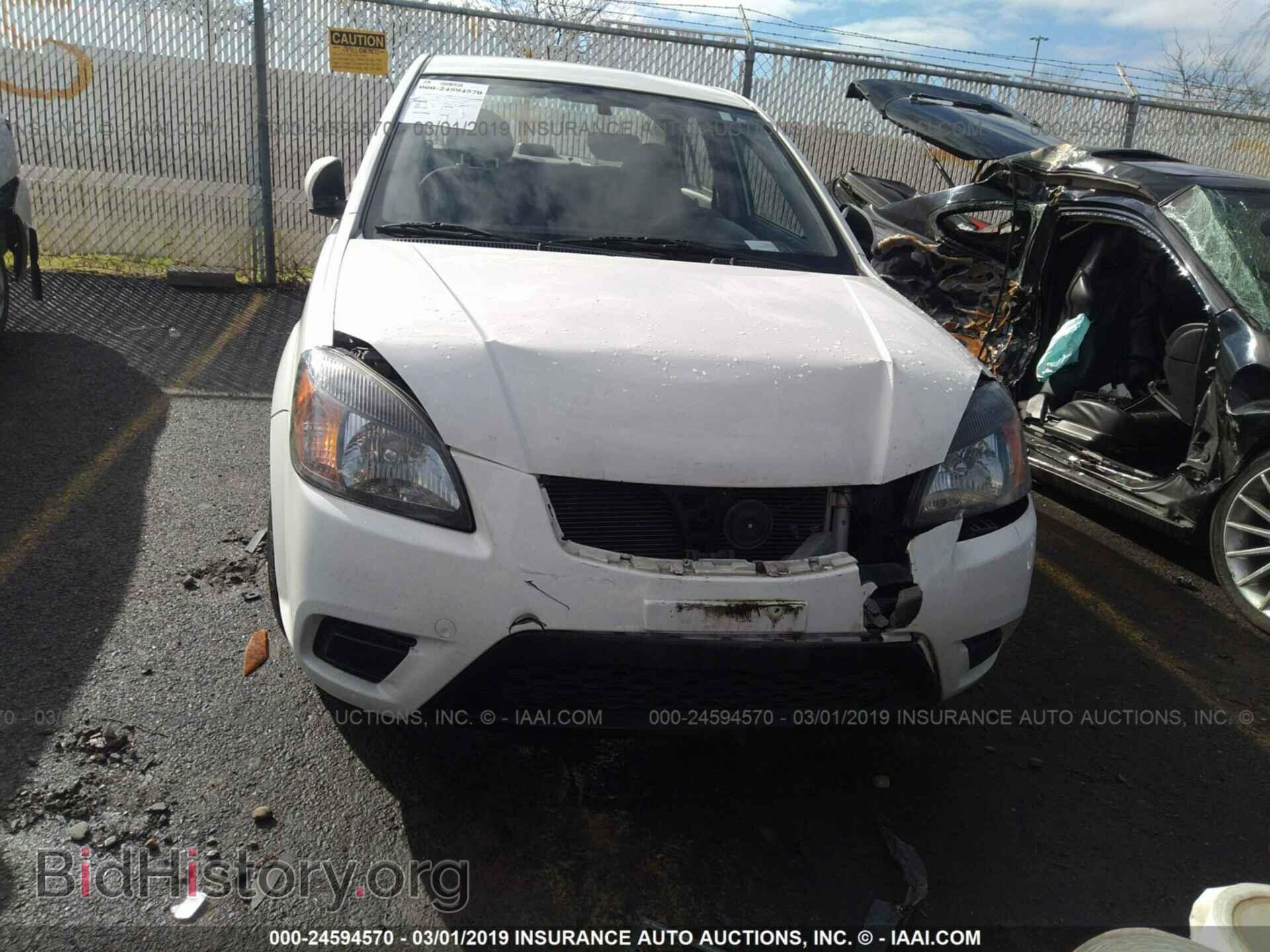 2011 KIA RIO - VIN: KNADH4A36B6848875 - Фото 6
