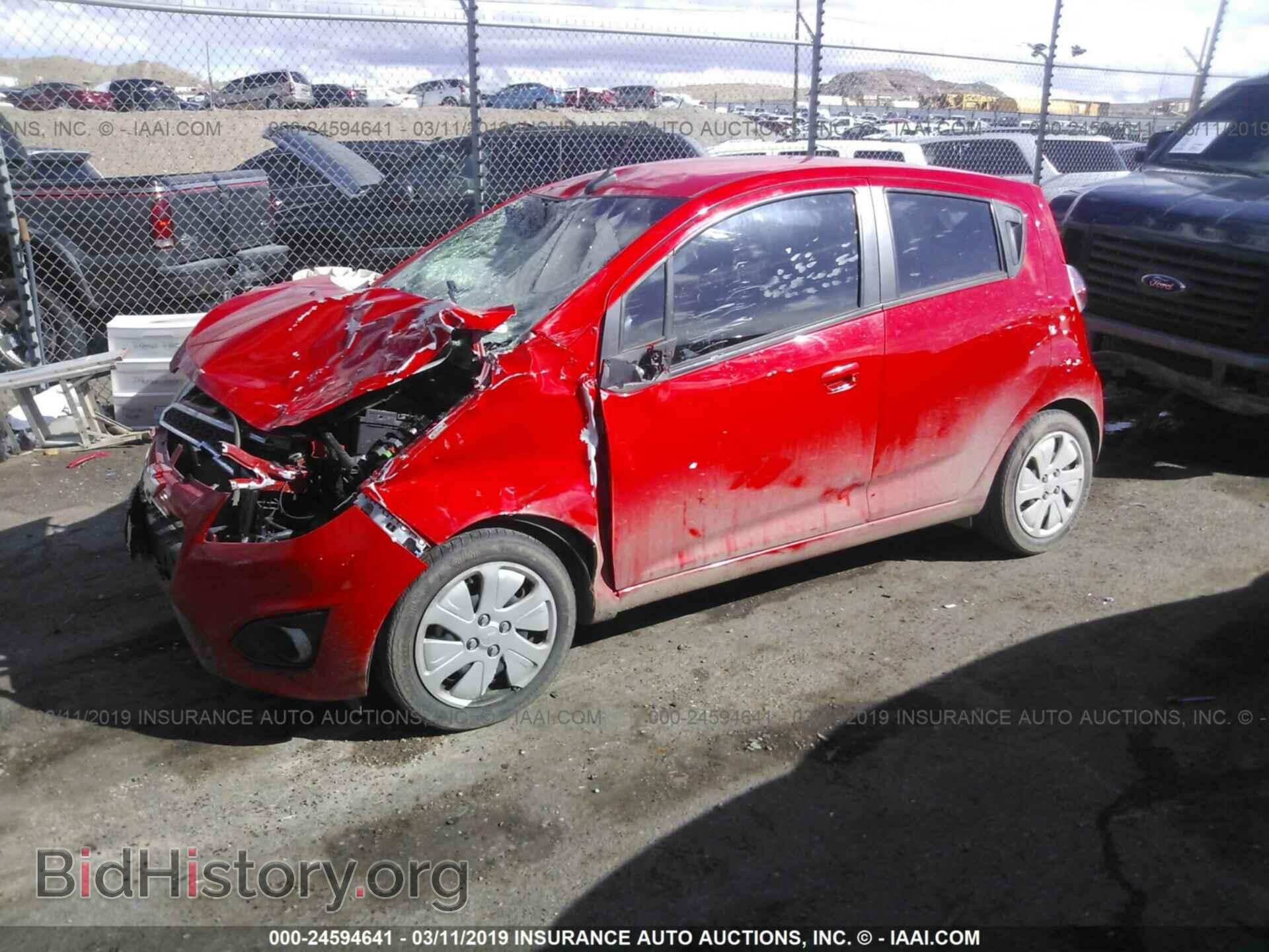 2014 CHEVROLET SPARK - VIN: KL8CD6S9XEC462970 - Фото 2