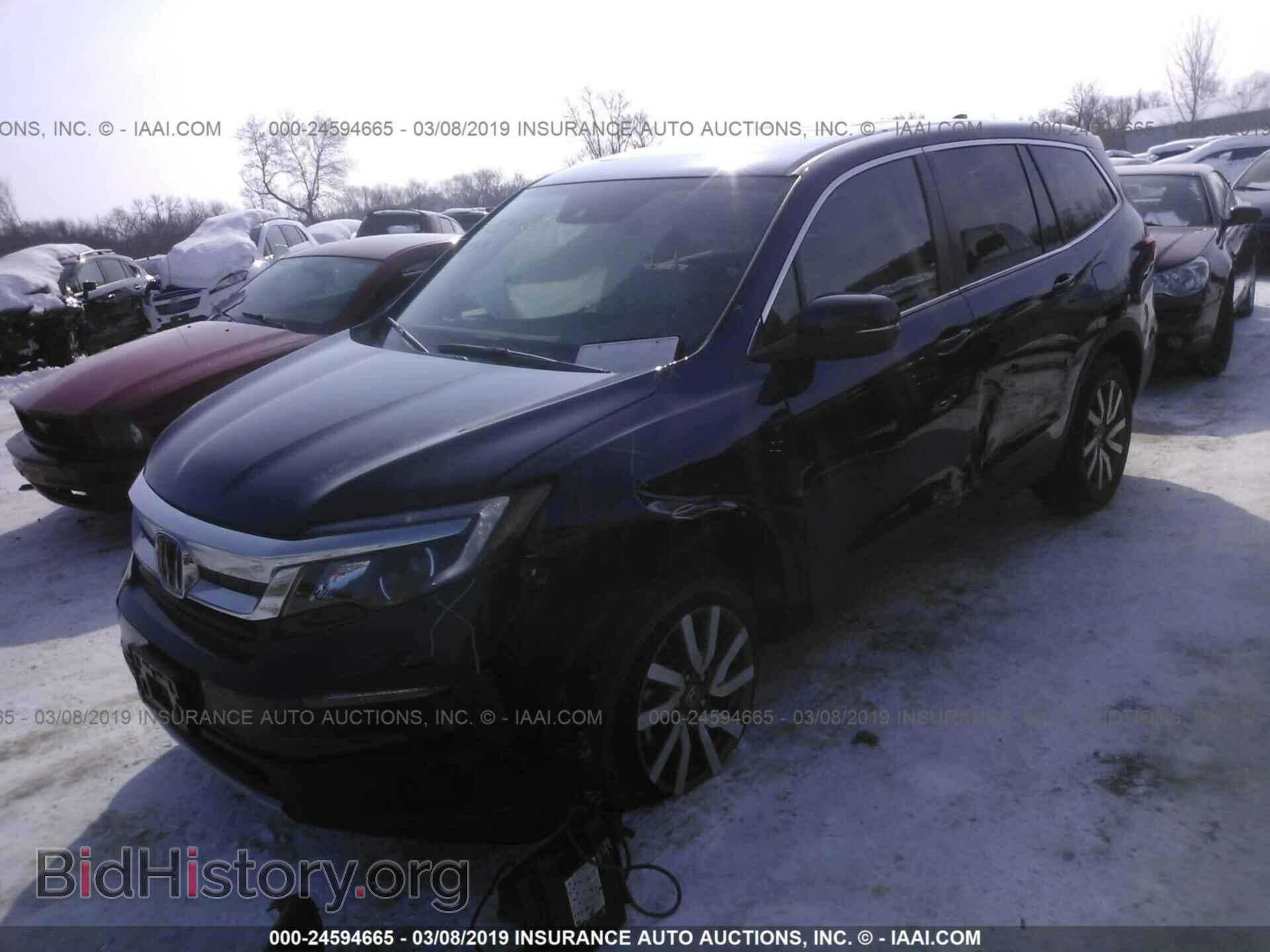 2019 HONDA PILOT - VIN: 5FNYF6H51KB010223 - Фото 2