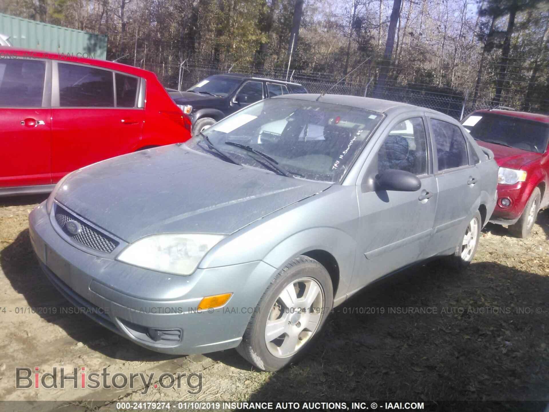 2005 FORD FOCUS - VIN: 1FAFP34N55W206583 - Фото 2