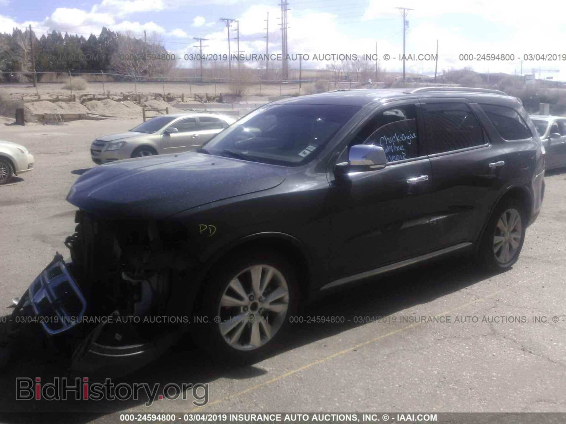 2011 DODGE DURANGO - VIN: 1D4RE4GGXBC740629 - Фото 2