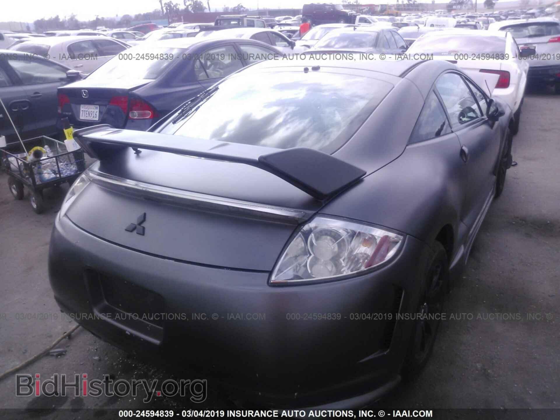 2007 MITSUBISHI ECLIPSE - VIN: 4A3AK64FX7E052682 - Фото 4