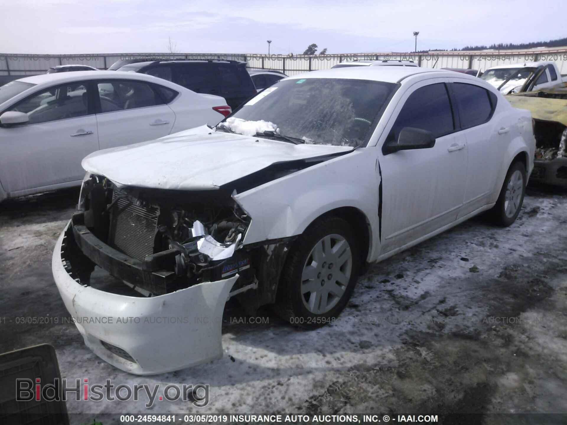 2012 DODGE AVENGER - VIN: 1C3CDZAB1CN230955 - Photo 2