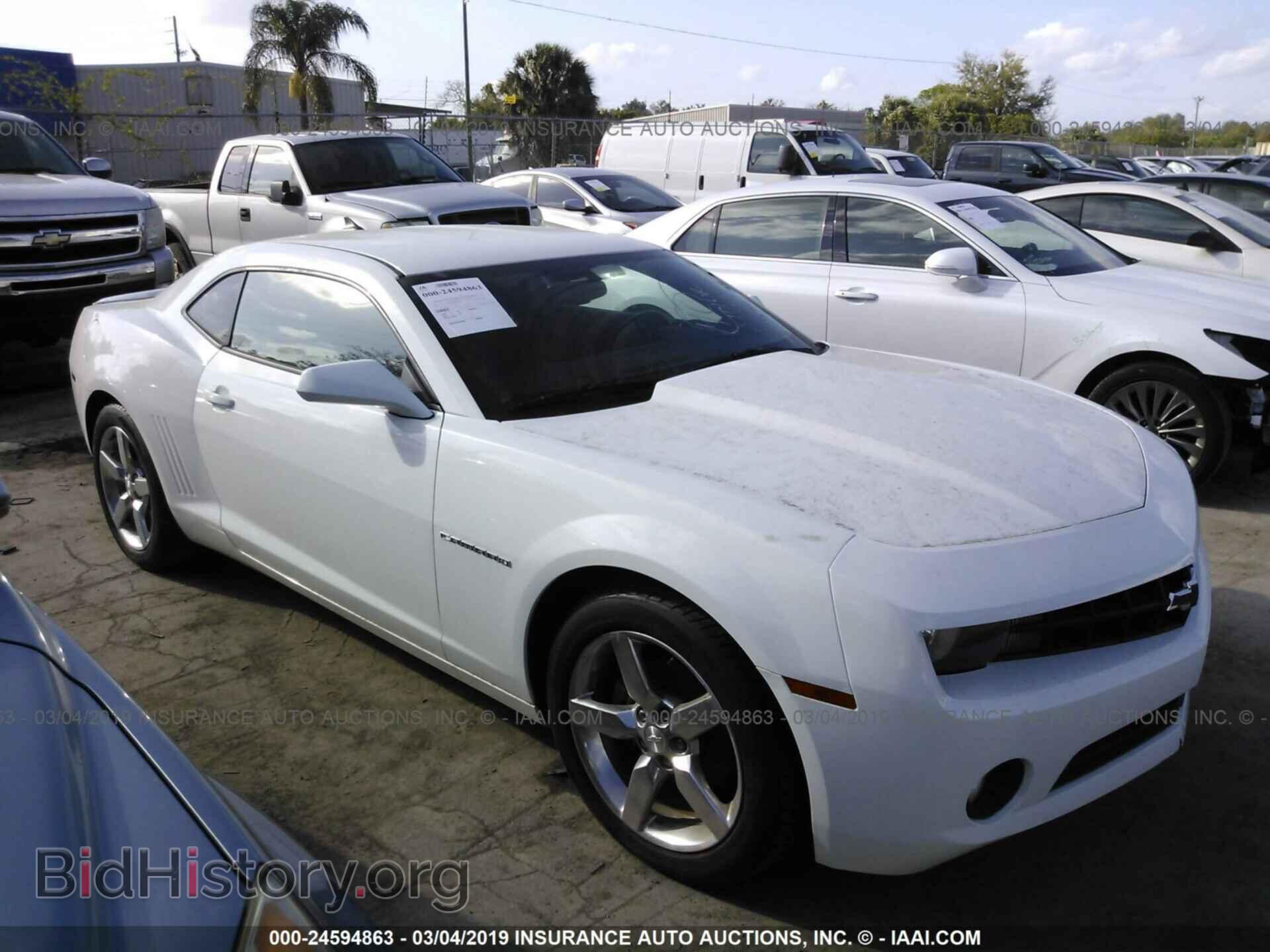 Фотография 2G1FB1E35C9133689 - CHEVROLET CAMARO 2012