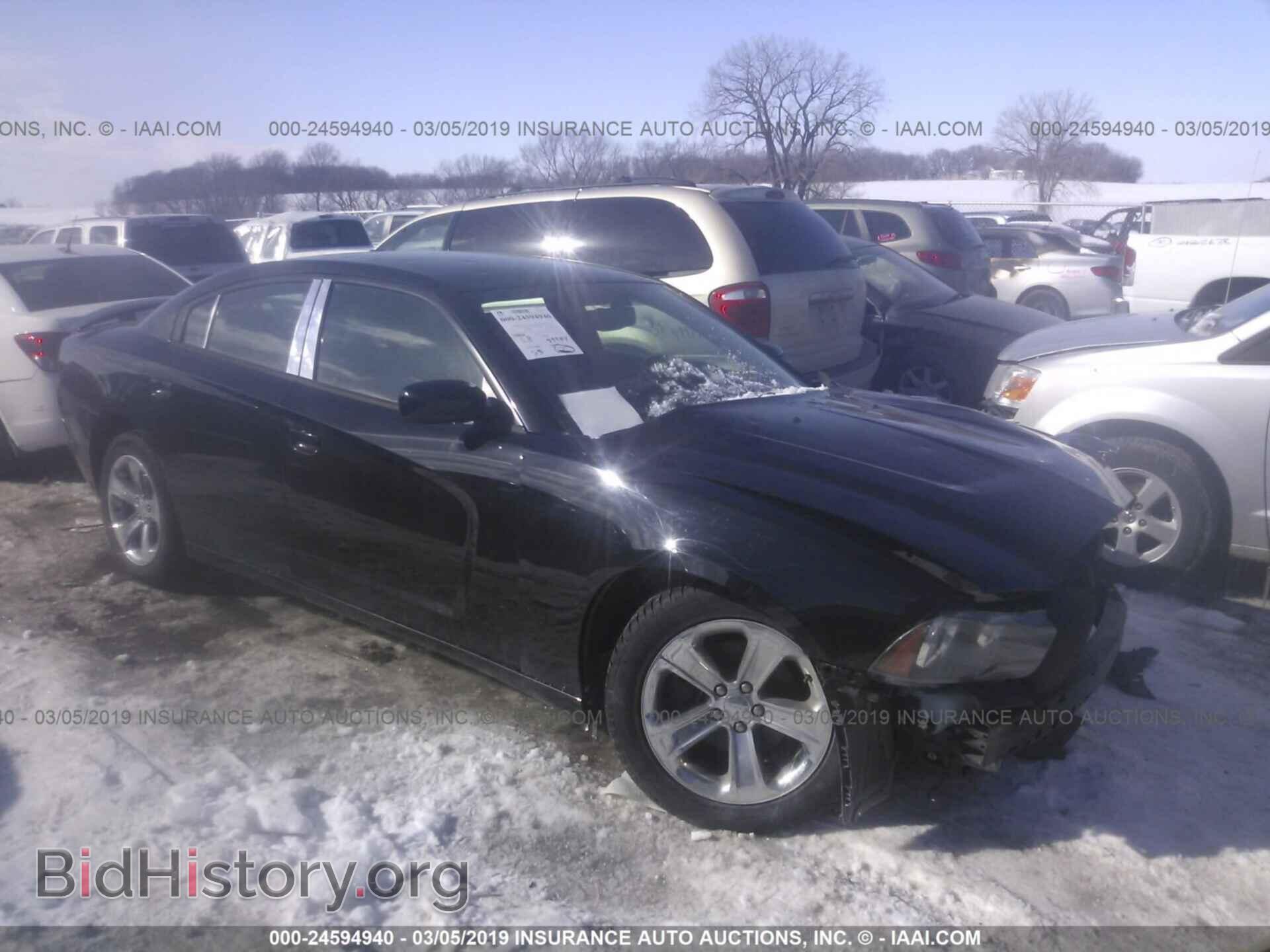 Photo 2C3CDXHG4CH125860 - DODGE CHARGER 2012